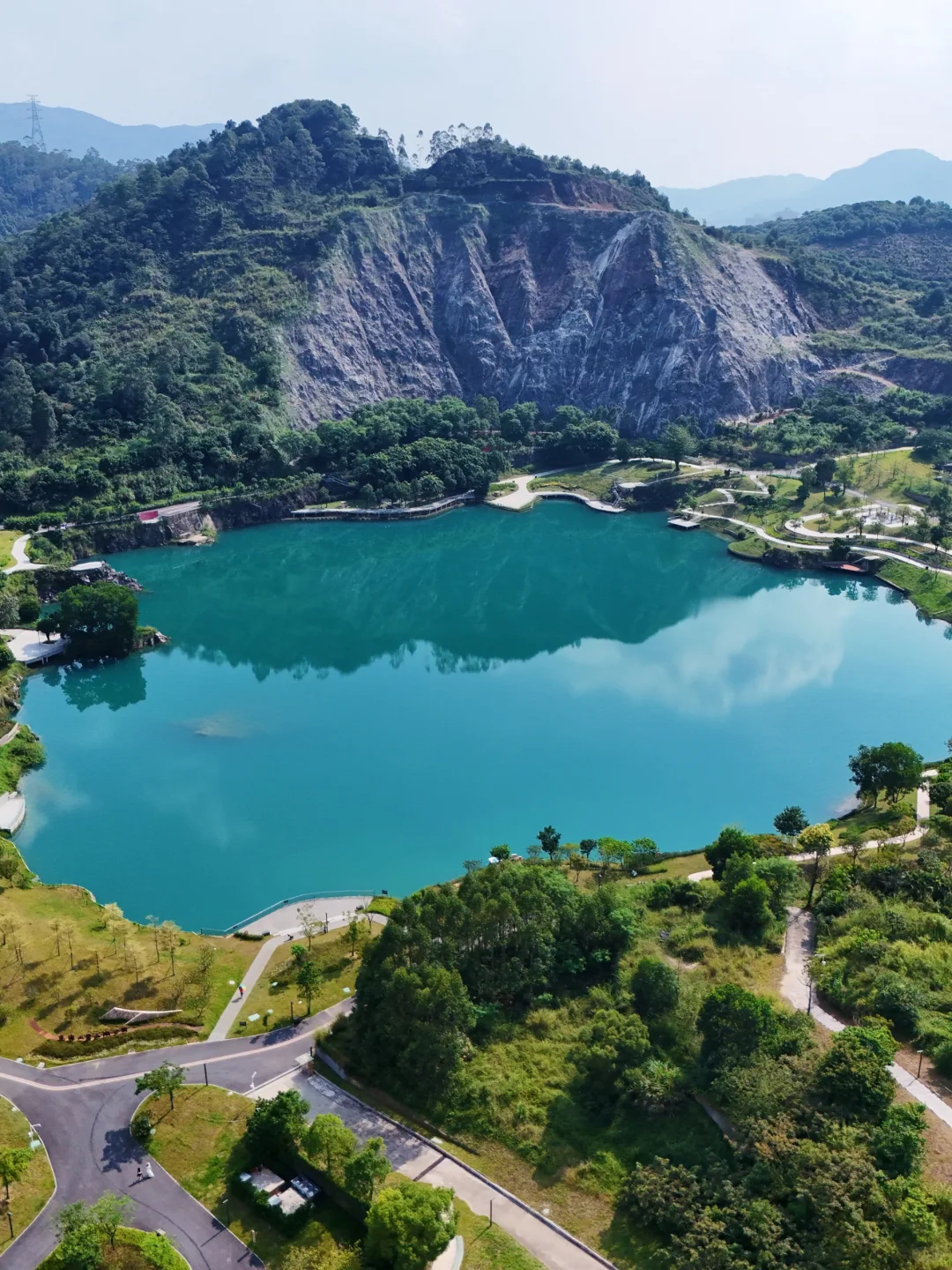 🔥东莞隐藏版“小九寨沟”！水濂山碧玉湖公园