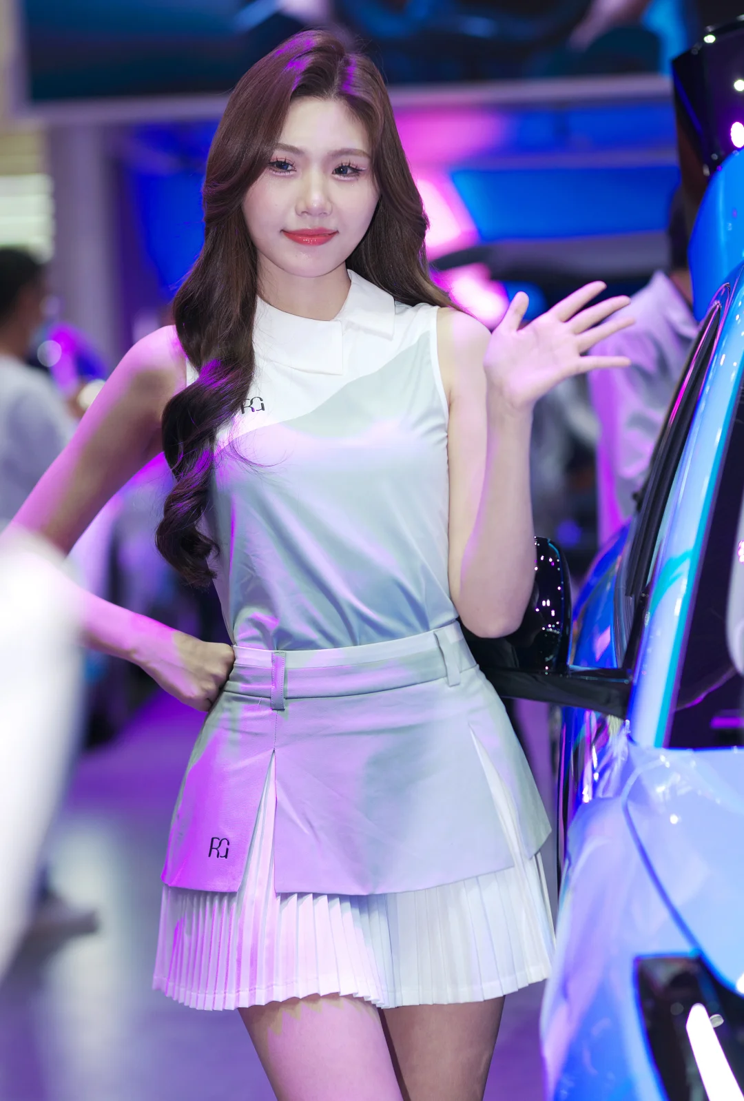 广州车展车模诺米