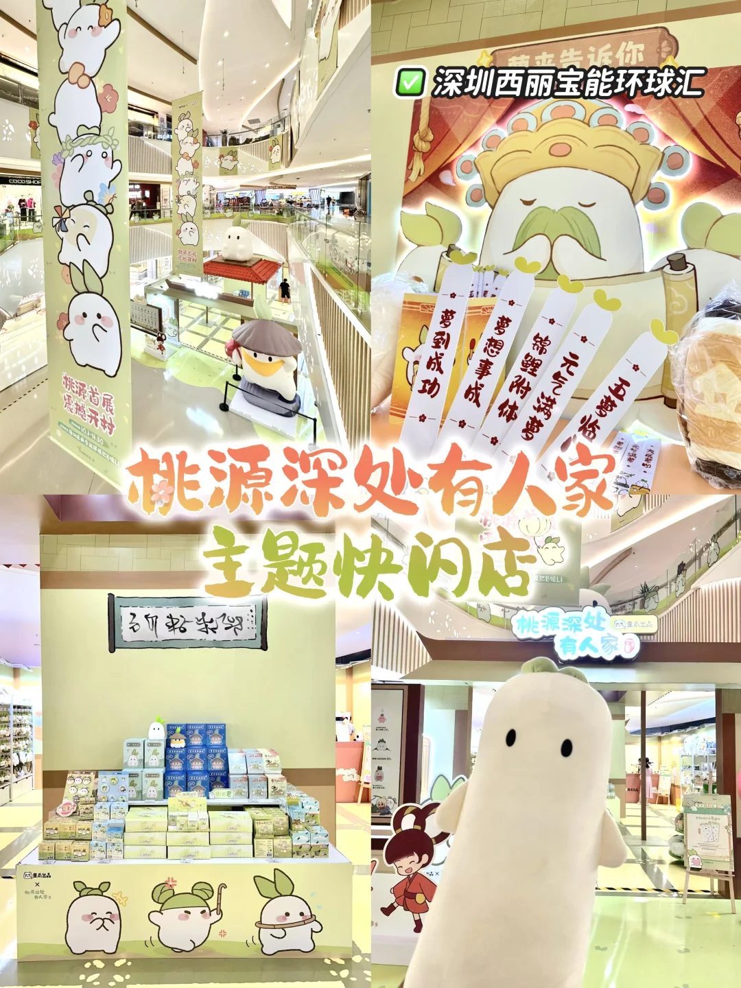 深圳快闪！！这里是桃源人的天堂吗…🥹