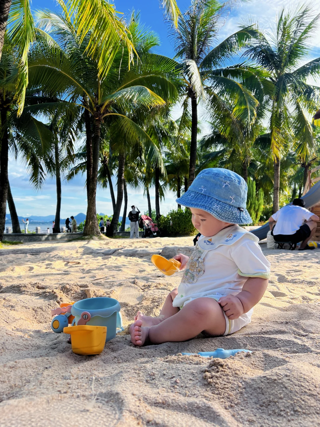 遛娃好去处（1）|深圳湾公园椰林沙滩🏝️