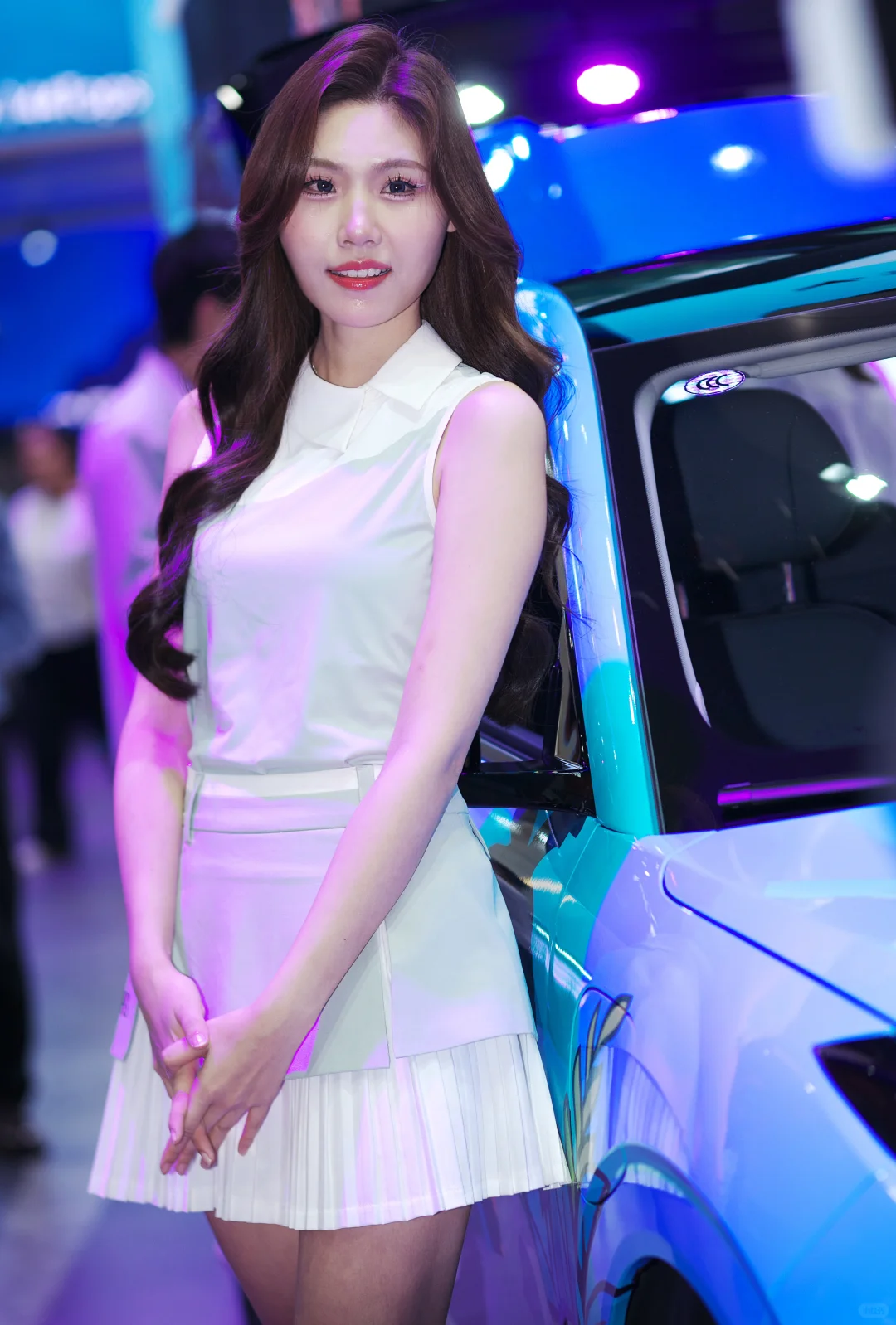 广州车展车模诺米