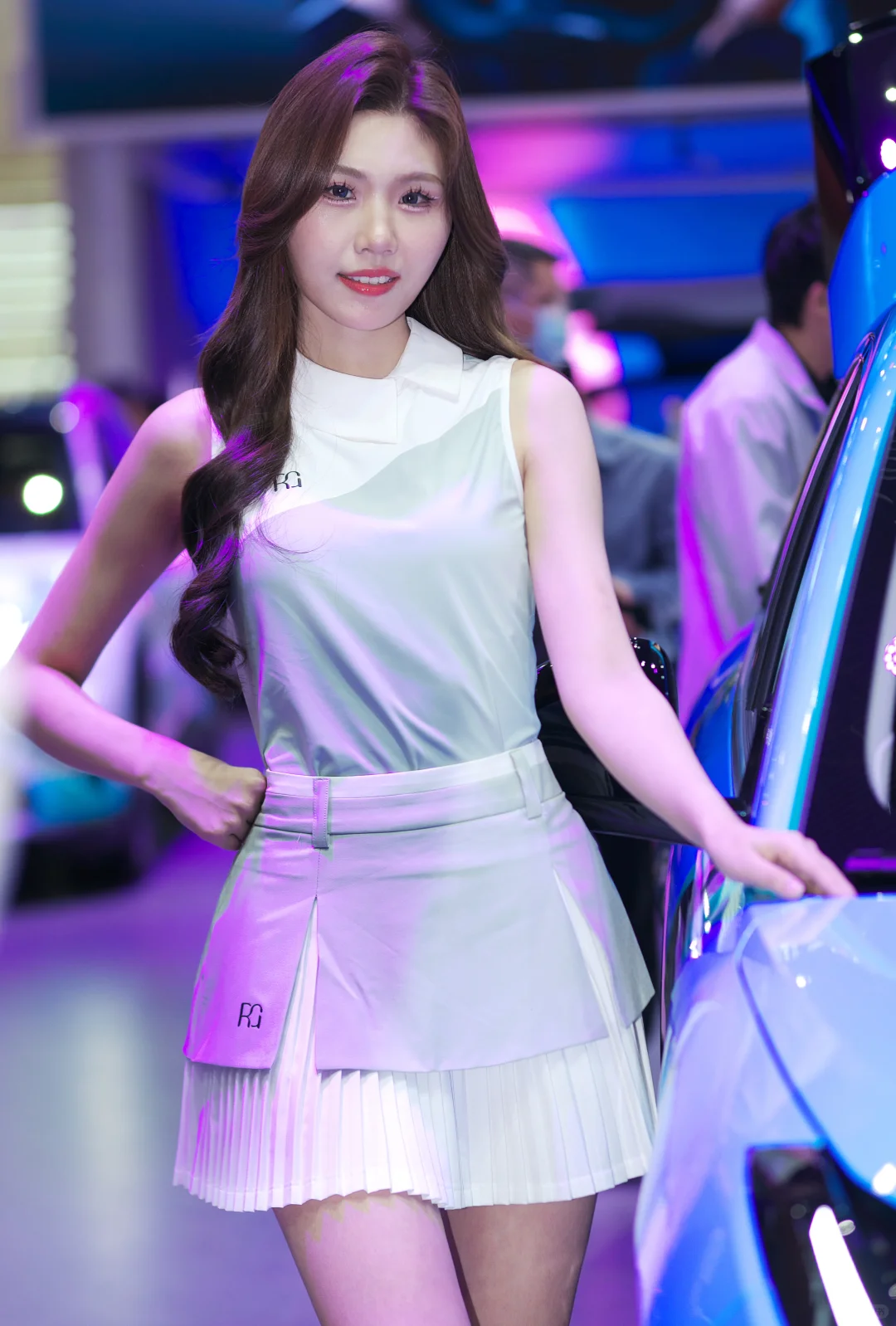 广州车展车模诺米