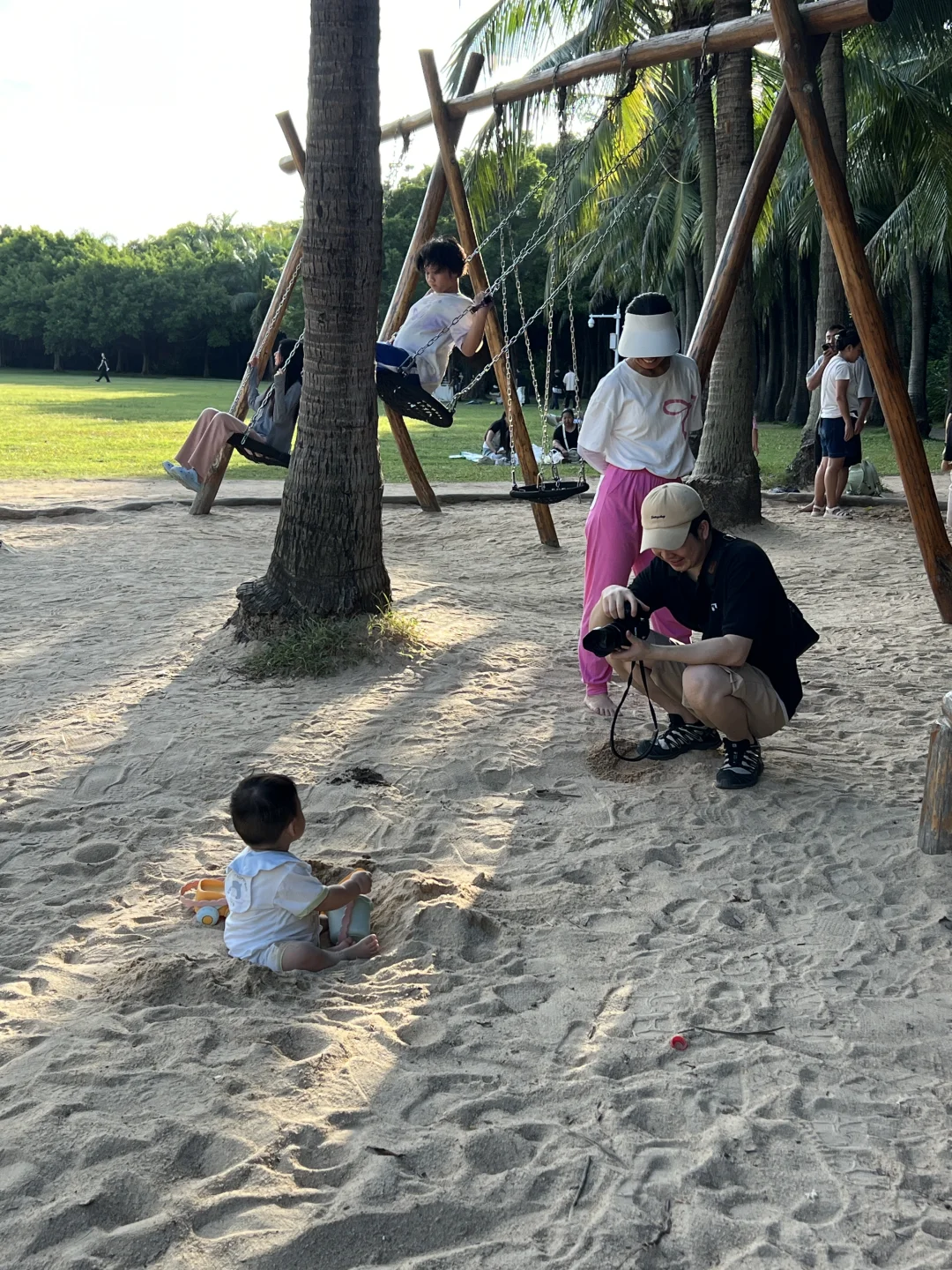 遛娃好去处（1）|深圳湾公园椰林沙滩🏝️