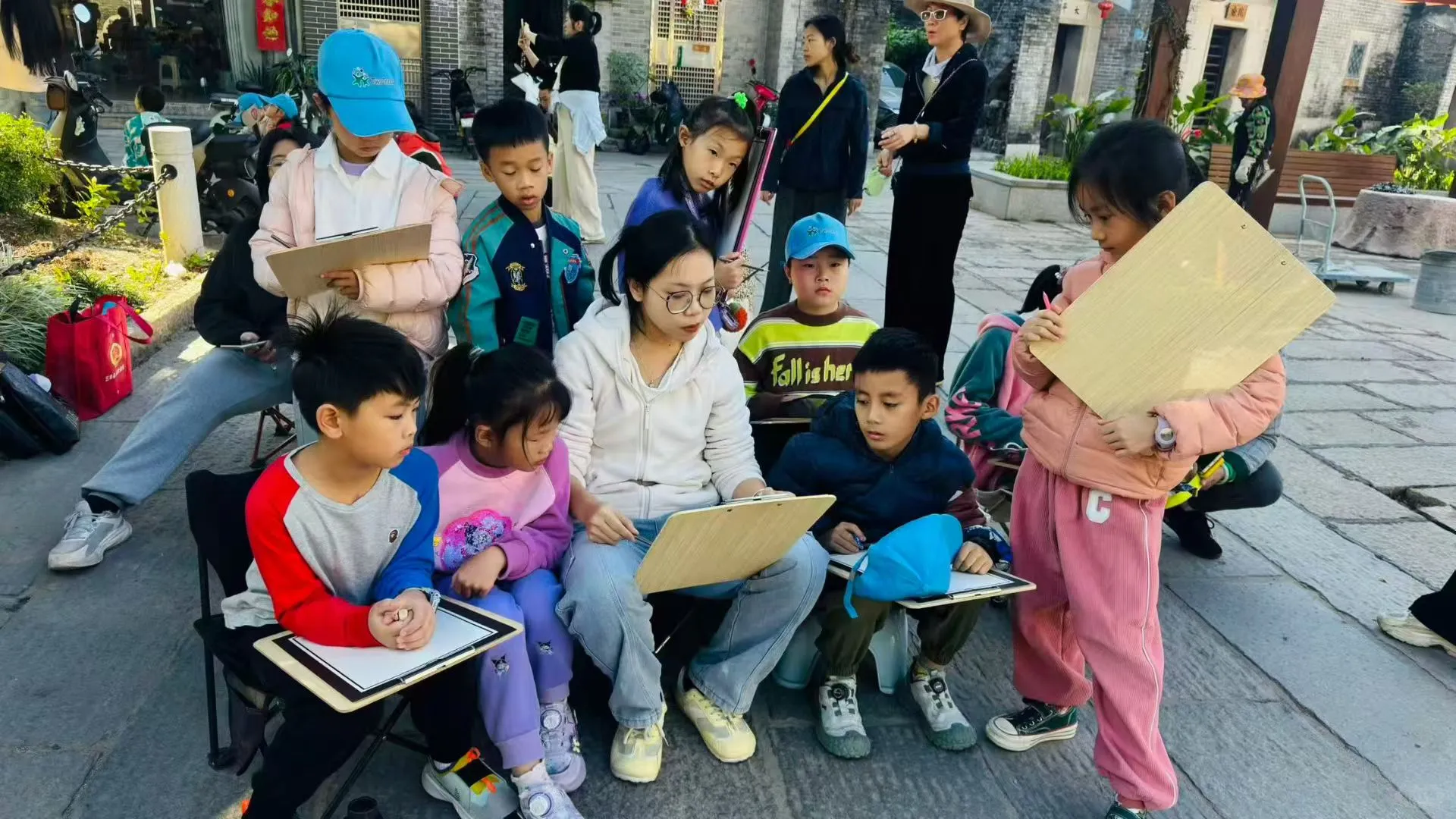 广州黄埔村写生