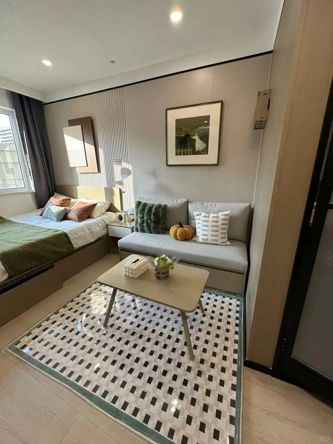 深圳租房 采光阳台大单间1080 长短🉑租||