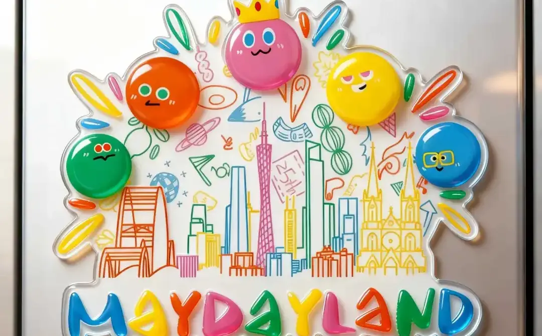 五月天广州大湾区演唱会高萌冰箱贴来啦