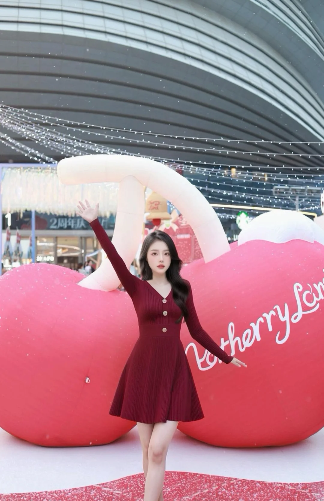 广州版“圣诞魔法”🎄飞天老baby降临