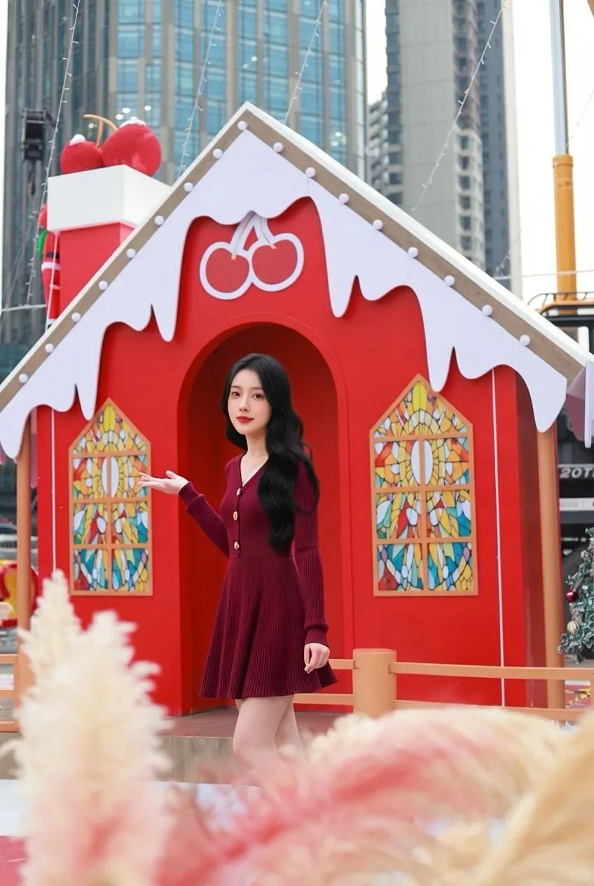 广州版“圣诞魔法”🎄飞天老baby降临