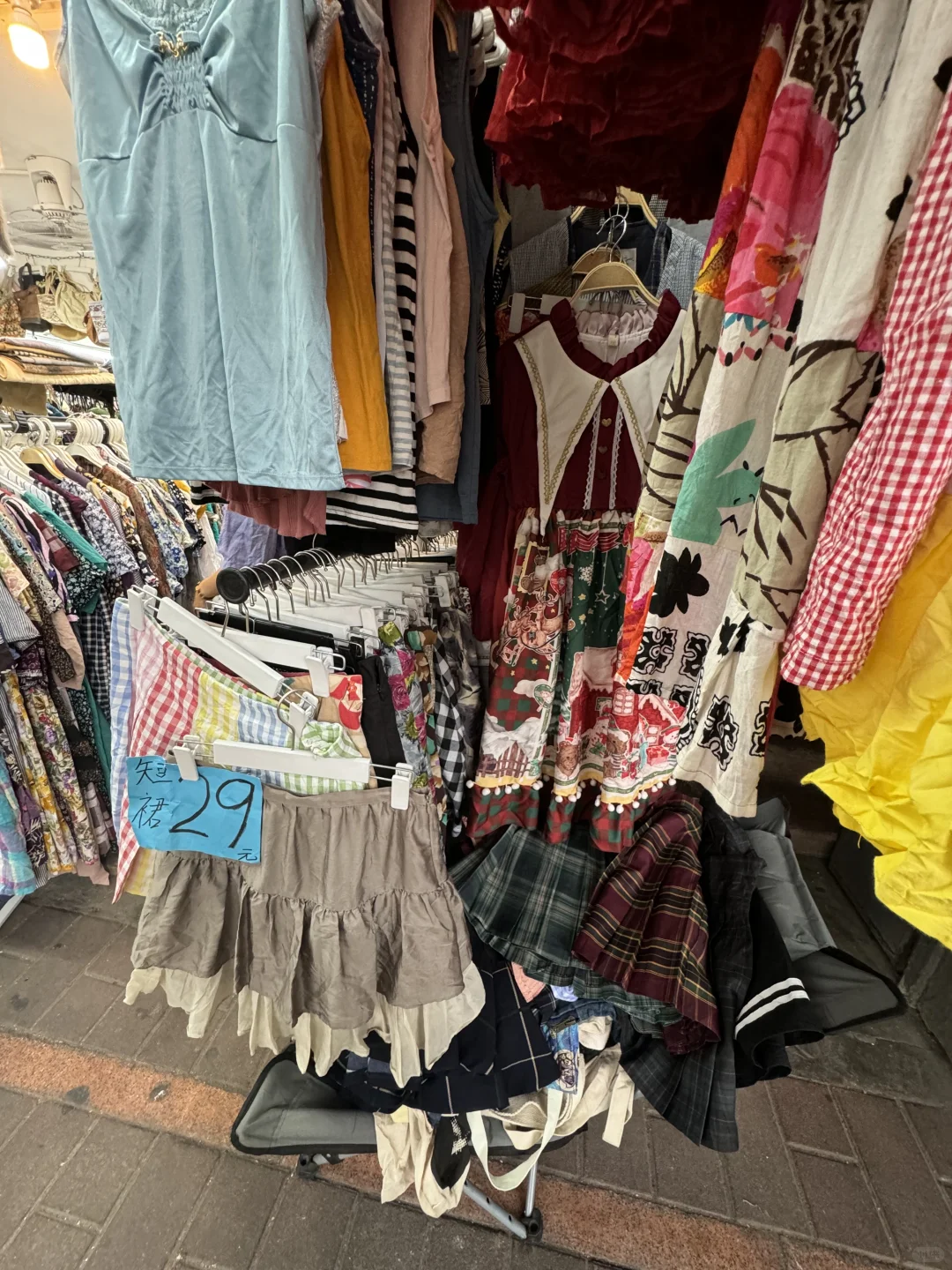 📍广州中山六路｜古着一条街逛一天！！