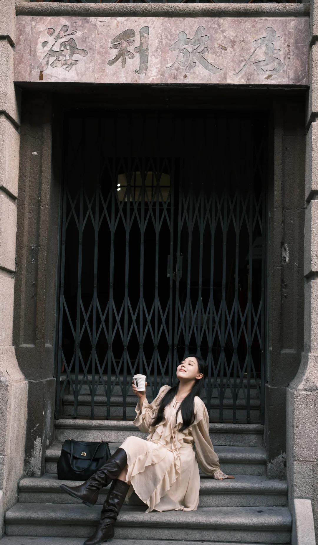 广州富士陪拍 | 属于沙面街光影胶片的交错