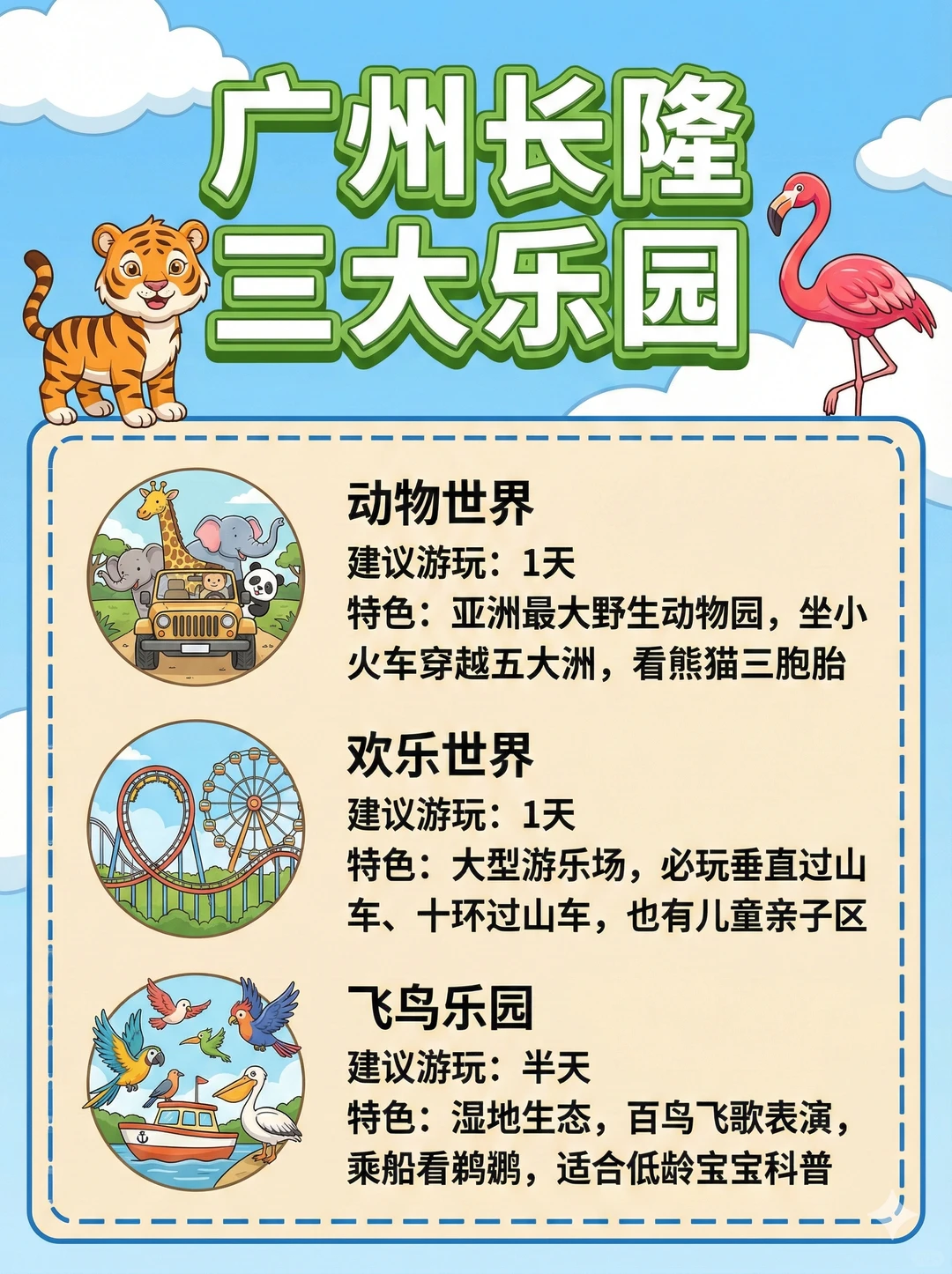首刷必看！广州长隆三大乐园游玩规划