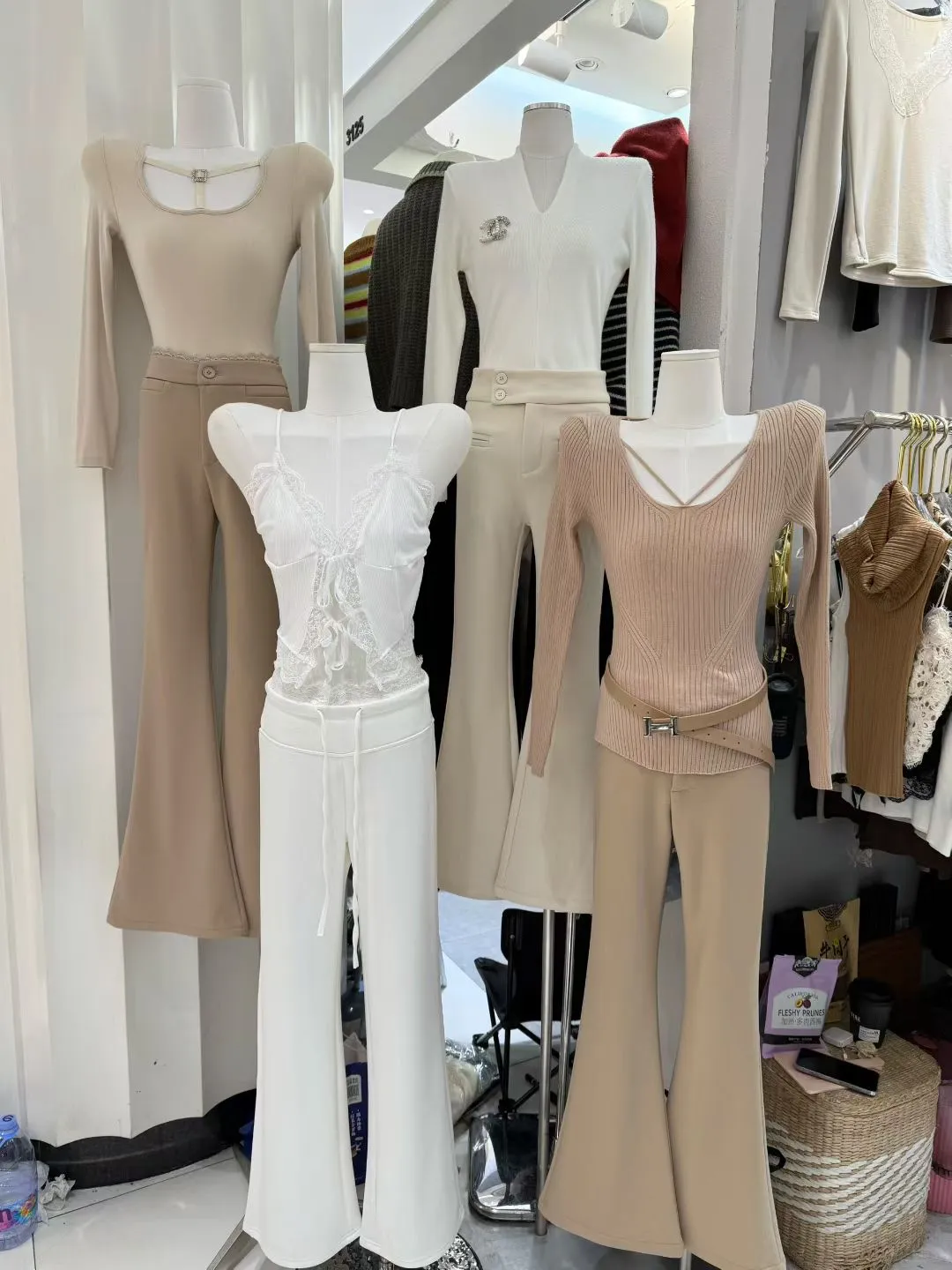 OU.欧点广州十三行网红轻奢纯欲风女装档口