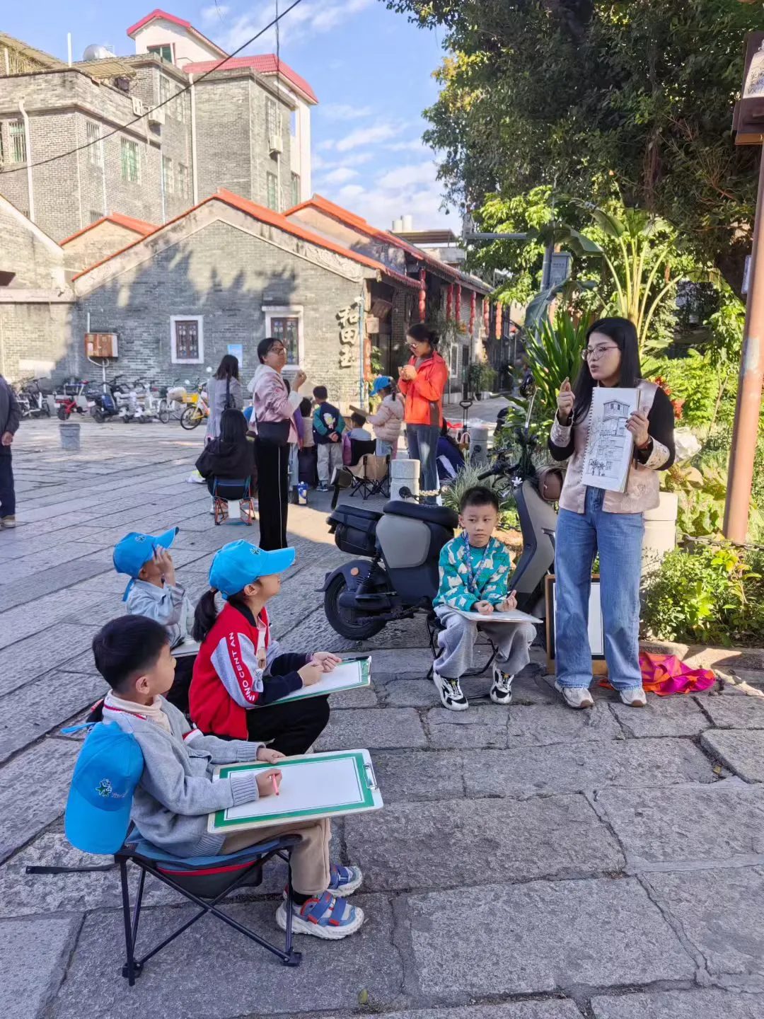 广州黄埔村写生