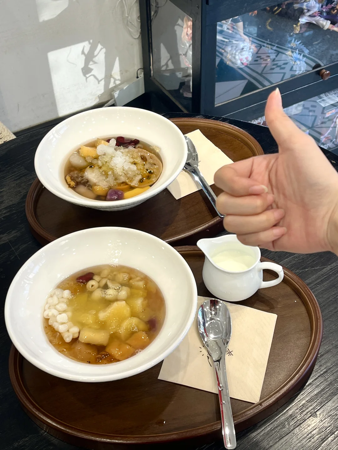 一定要来这家半糖店喝糖水！