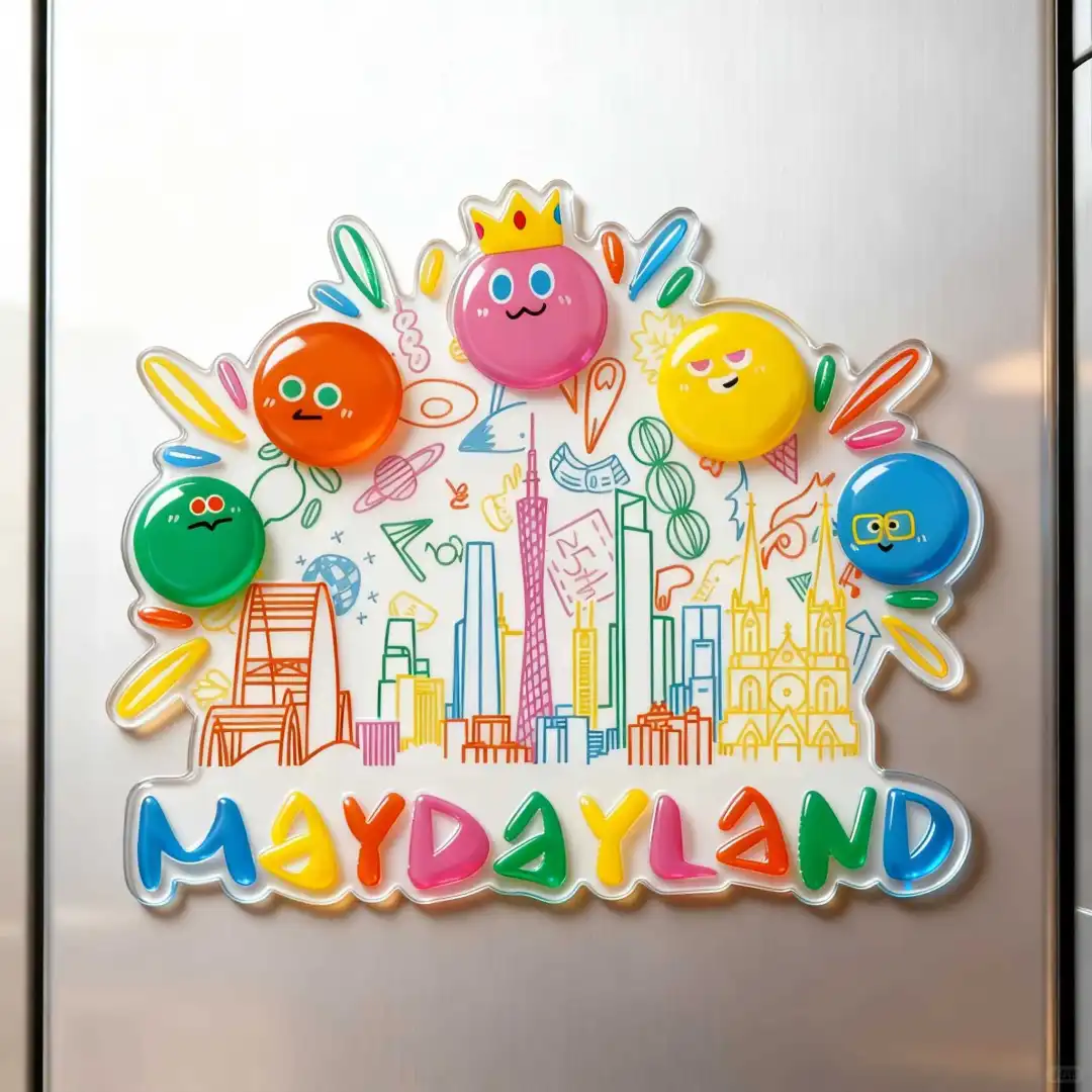 五月天广州大湾区演唱会高萌冰箱贴来啦