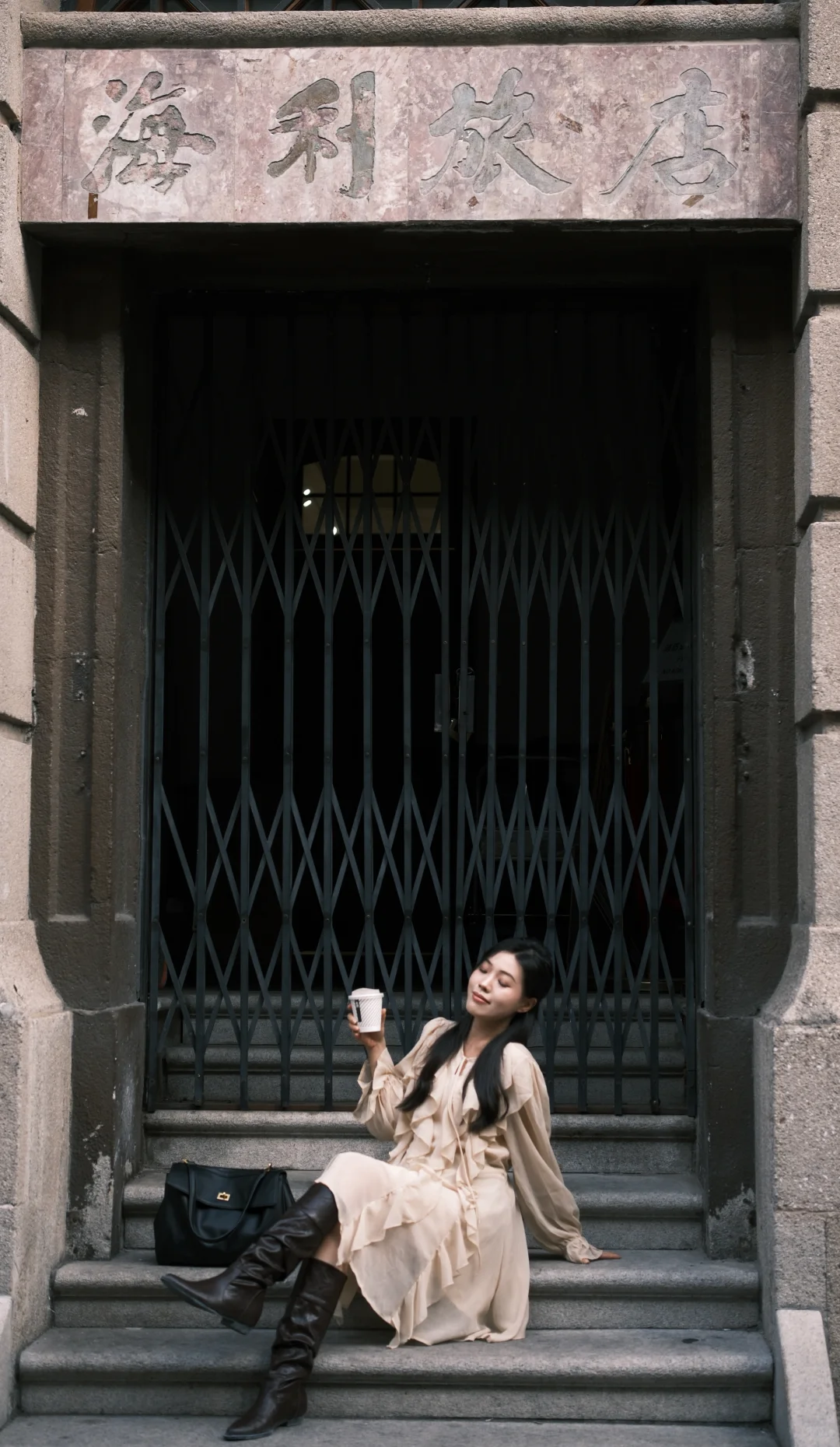 广州富士陪拍 | 属于沙面街光影胶片的交错