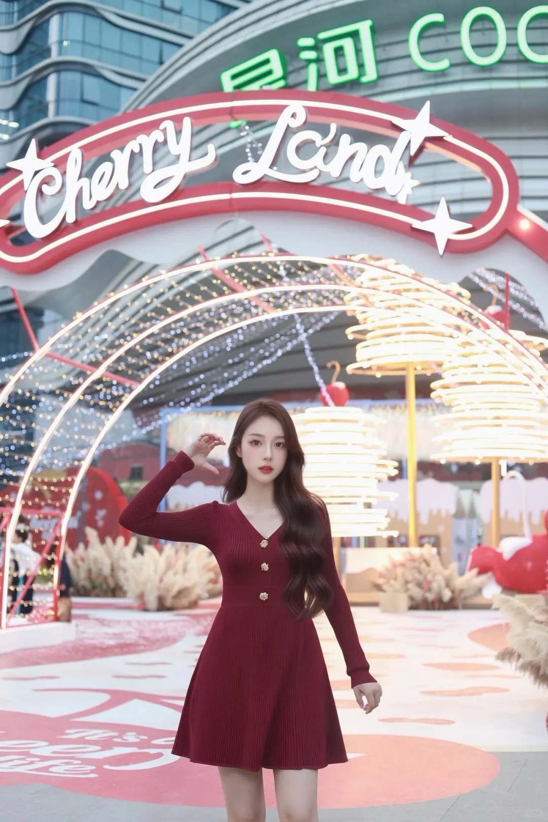 广州版“圣诞魔法”🎄飞天老baby降临