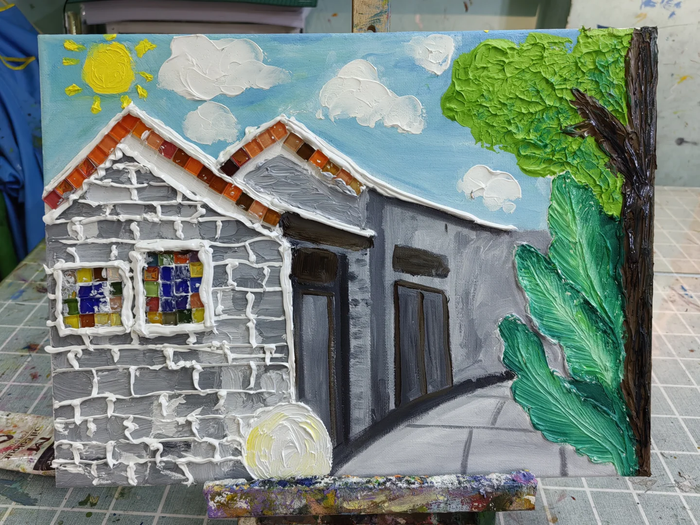 广州黄埔村写生