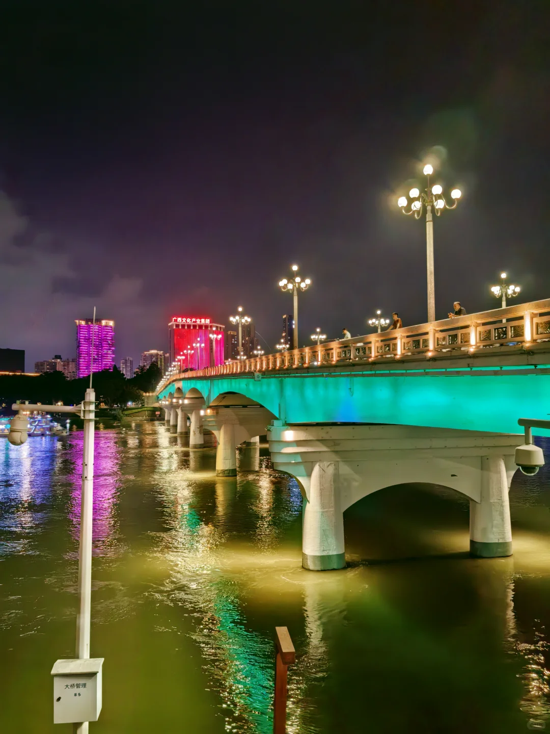 南宁夜景（7）: 邕江大桥