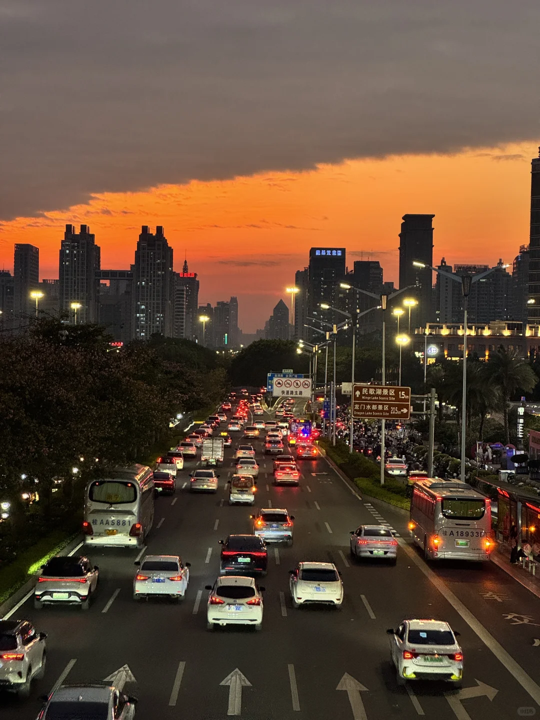 可惜你不是南宁的 也不懂这一刻的感受🍂