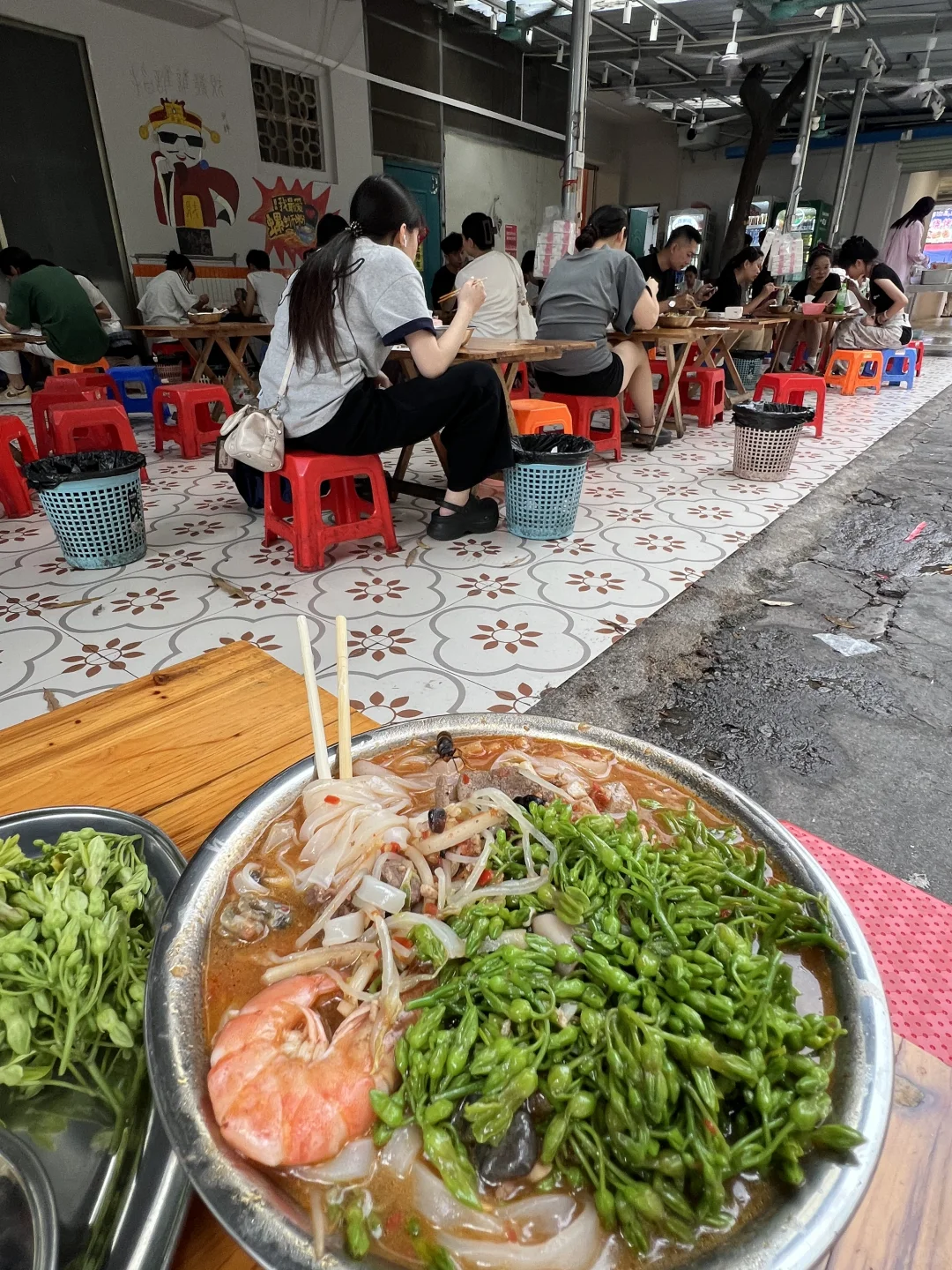 南宁，TM的我下暴雨也要去吃的老友粉！！！！