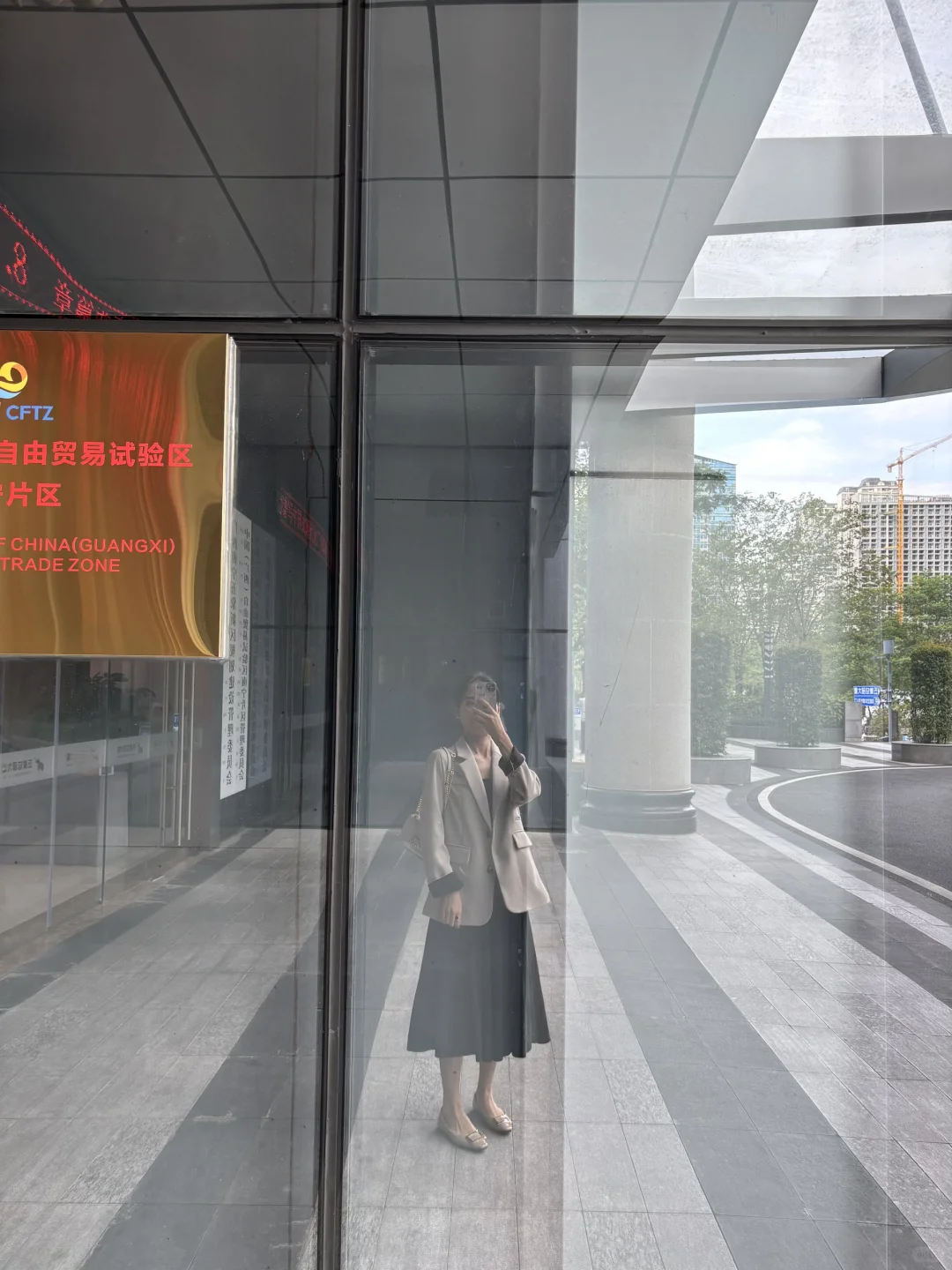 今天的南宁又冷又热的感觉！！