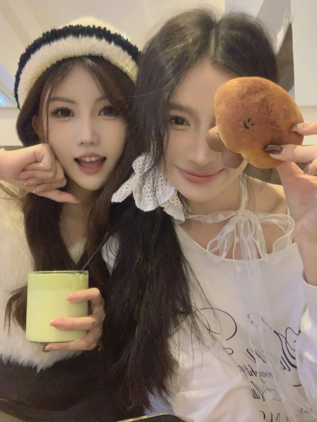 南宁新开的！韩里韩气的咖啡店好好拍🫧🐰🥯