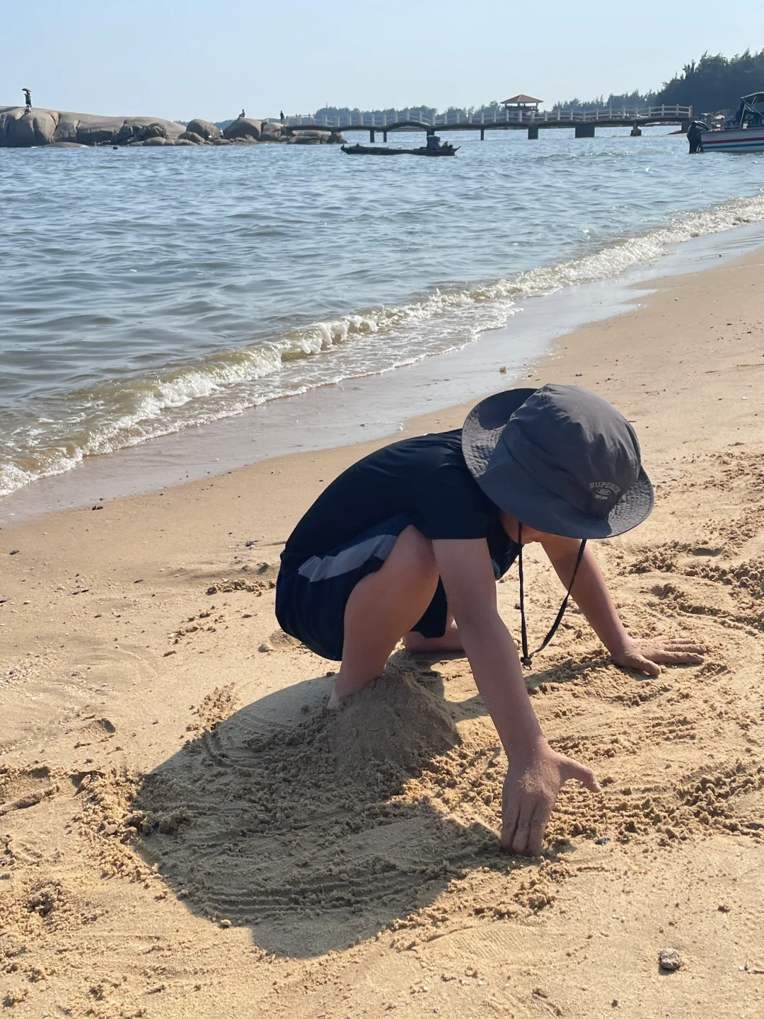 🏝️谁懂啊！防城港遛娃也太省心了吧