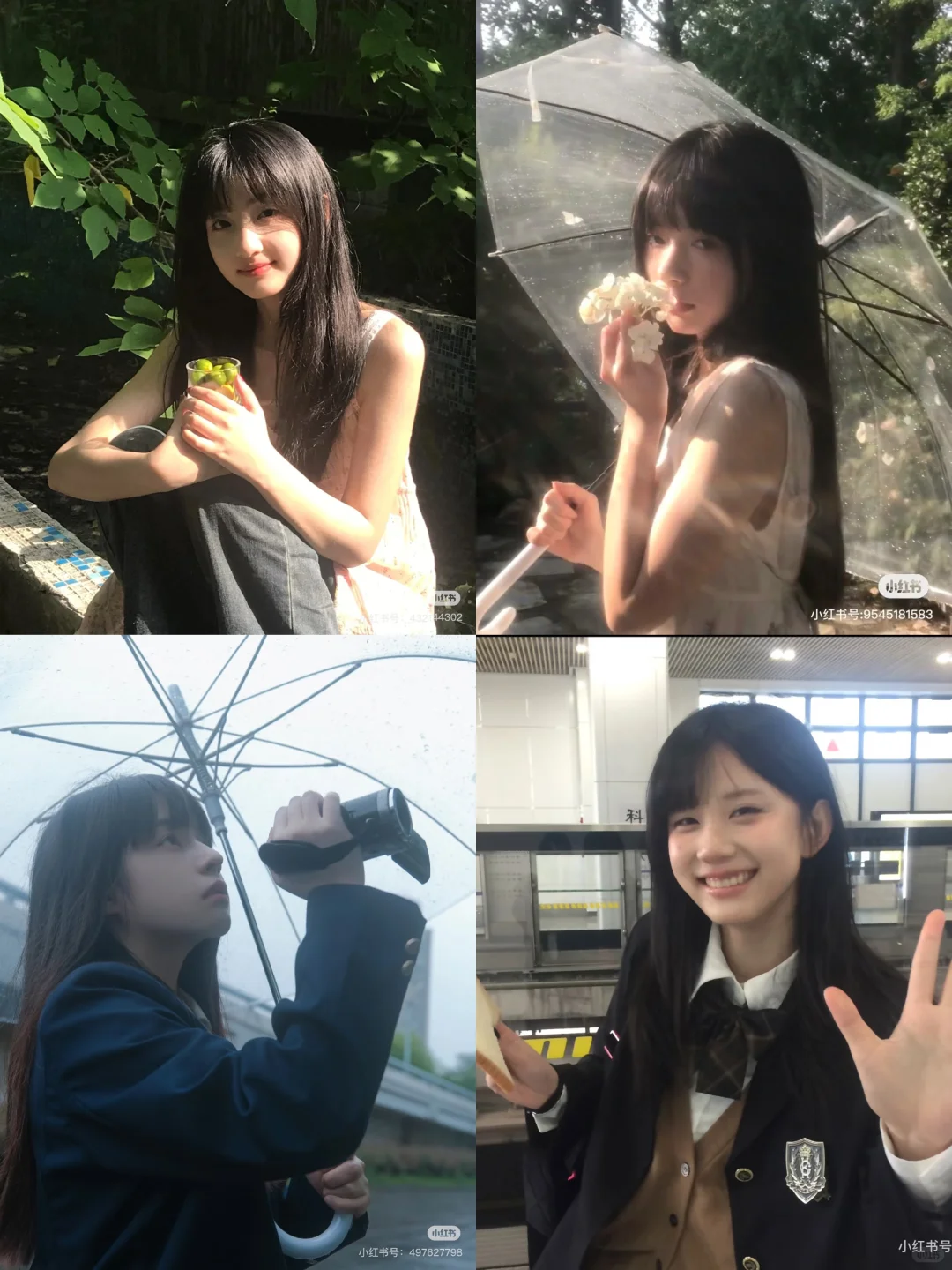 在南宁寻找黑长直妹妹拍照！