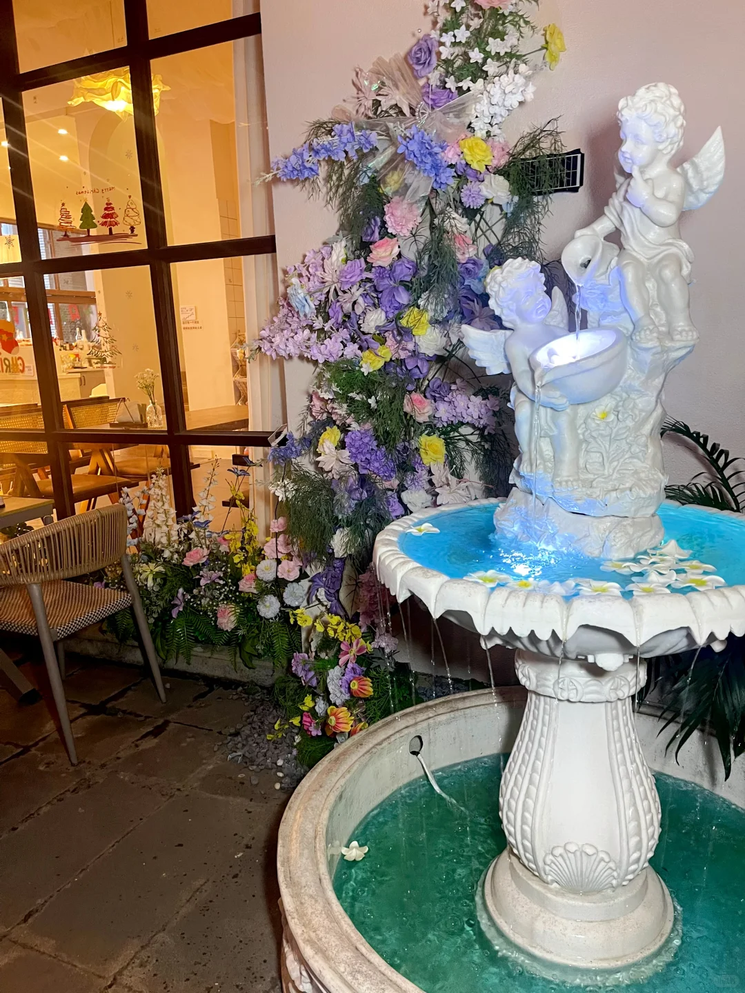 柳州圣诞约会餐厅🥂在花园里享用漂亮饭