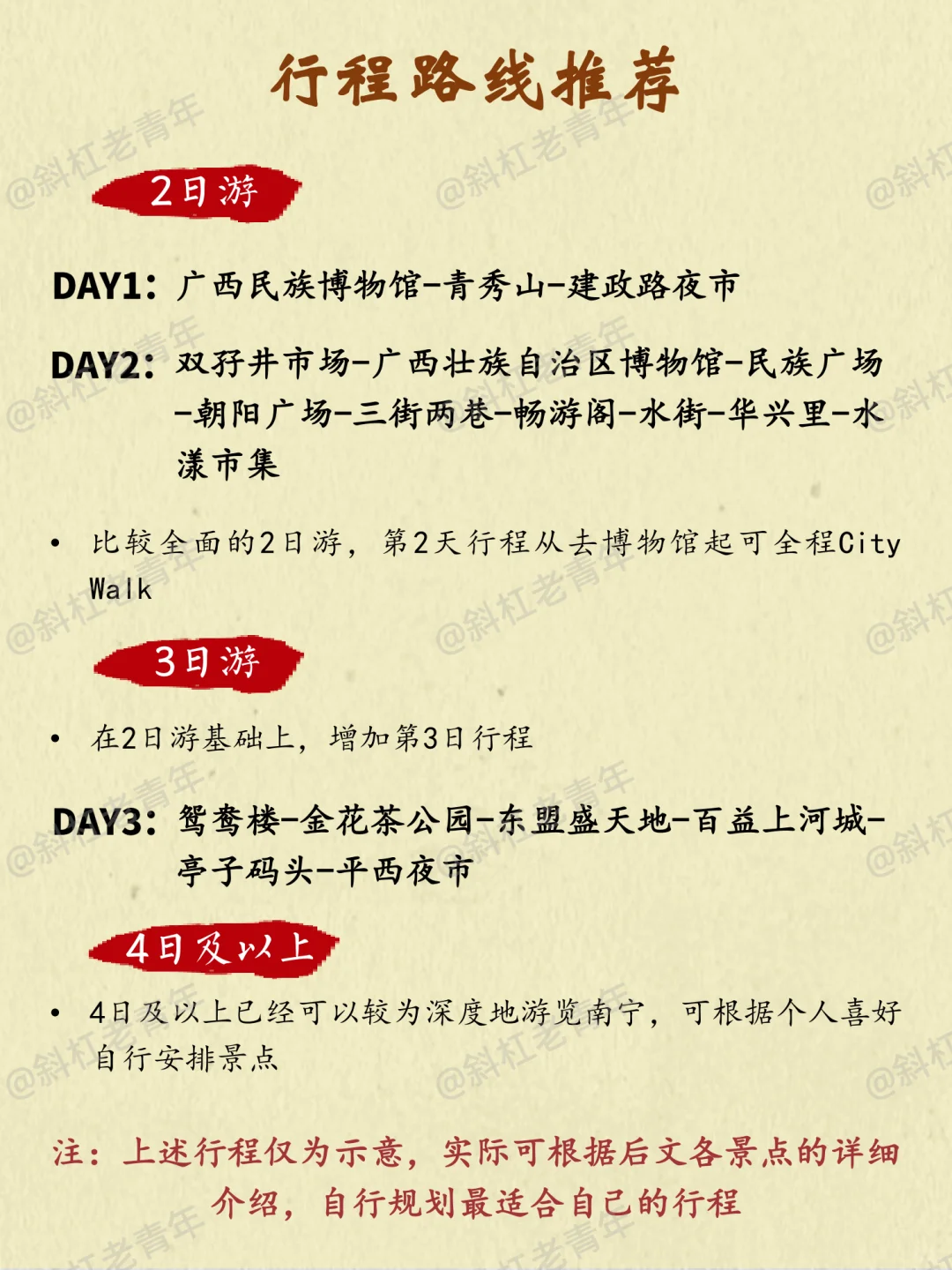 南宁旅游美食万字图解全攻略