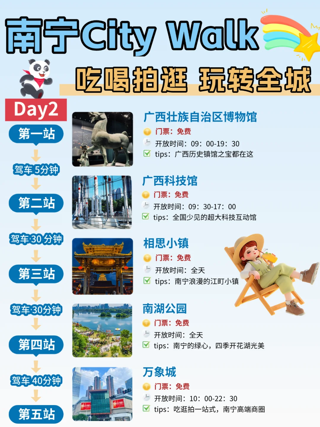 南宁15个打卡地｜吃喝玩乐全攻略