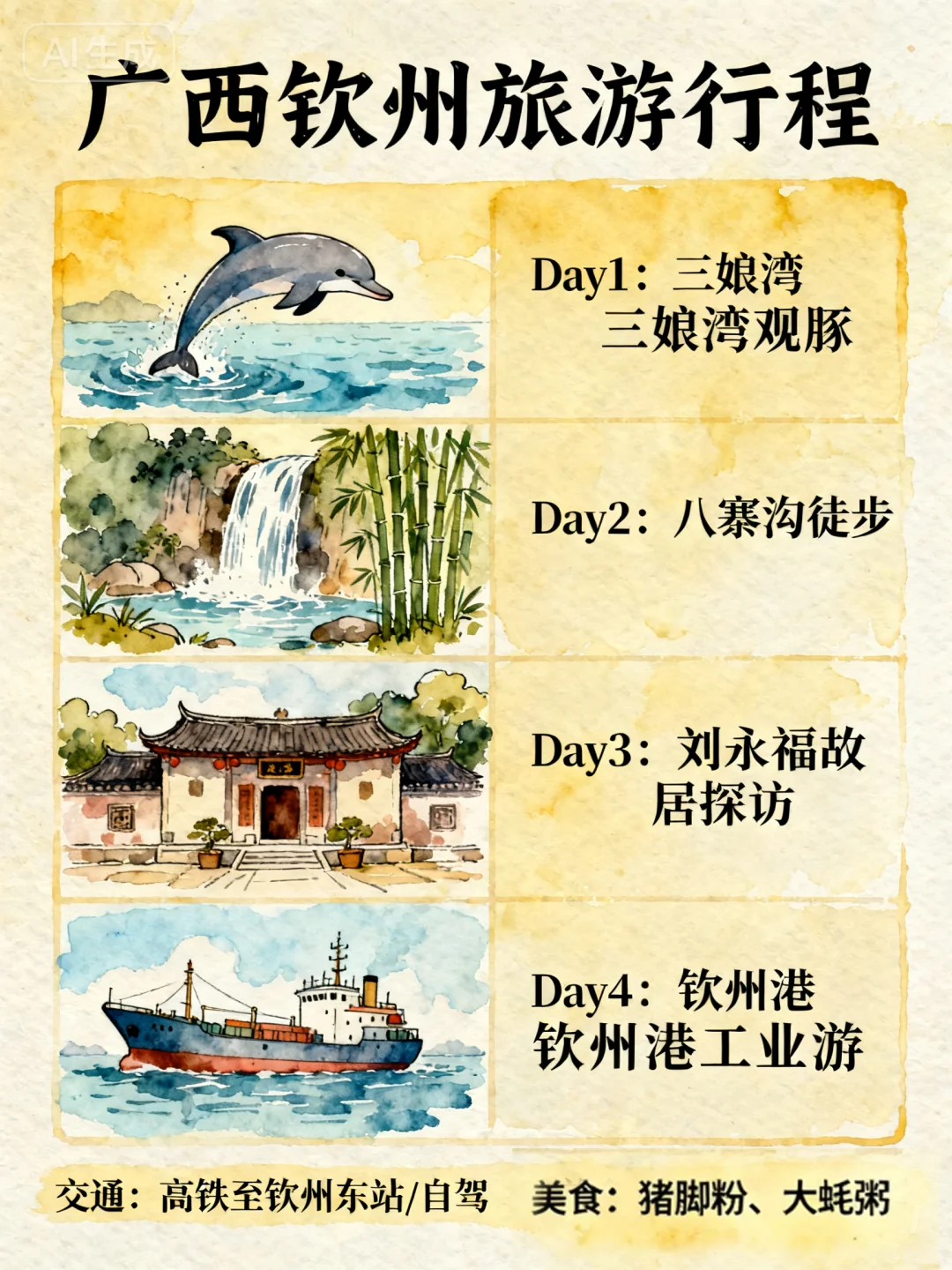 国庆冲广西的宝子，直接抄这份作业冲～✨