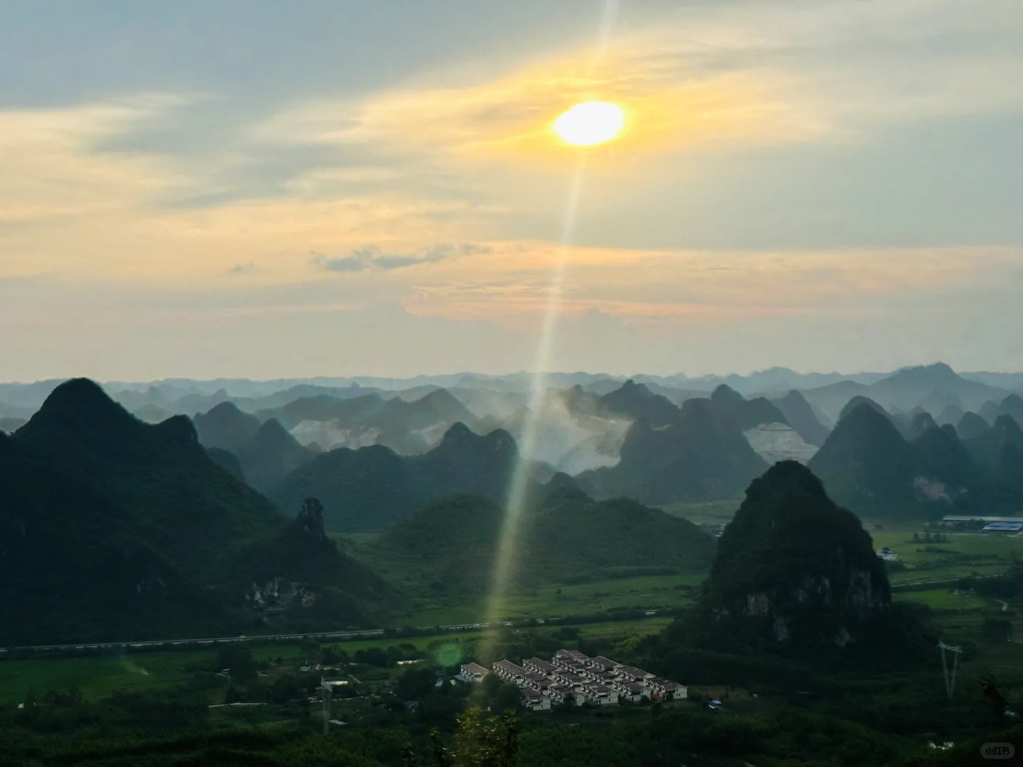 柳州版千里江山图