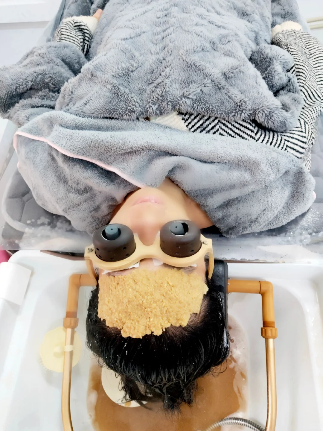 柳州‖总要体验一次生姜茶麸洗头