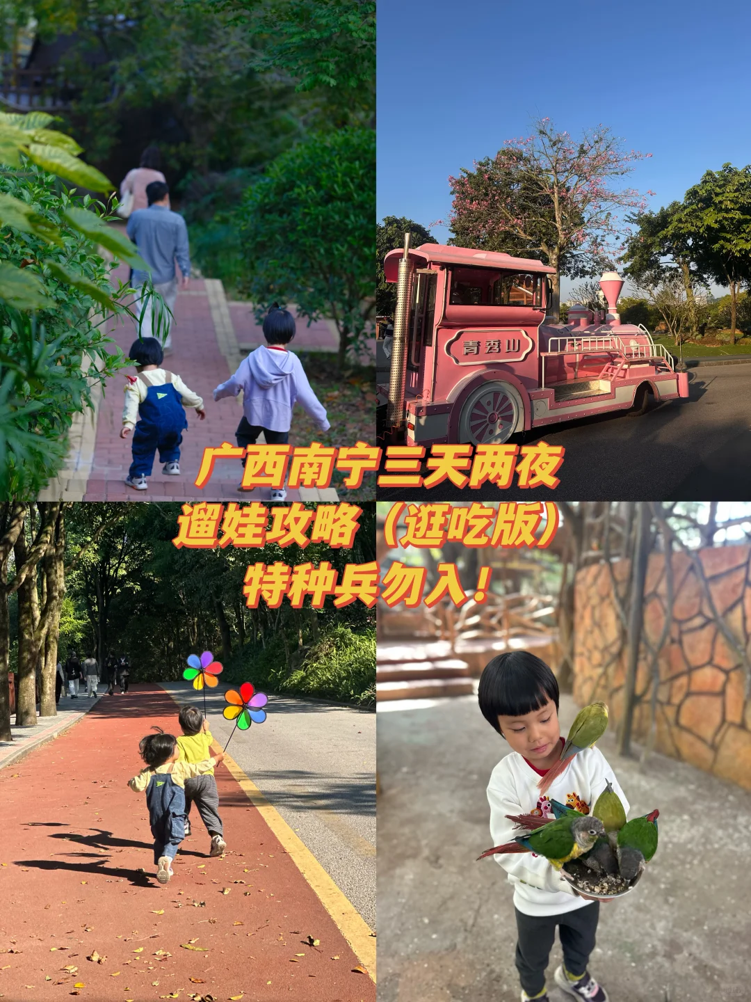 广西南宁三天两夜亲子游（特种兵勿入）🙅