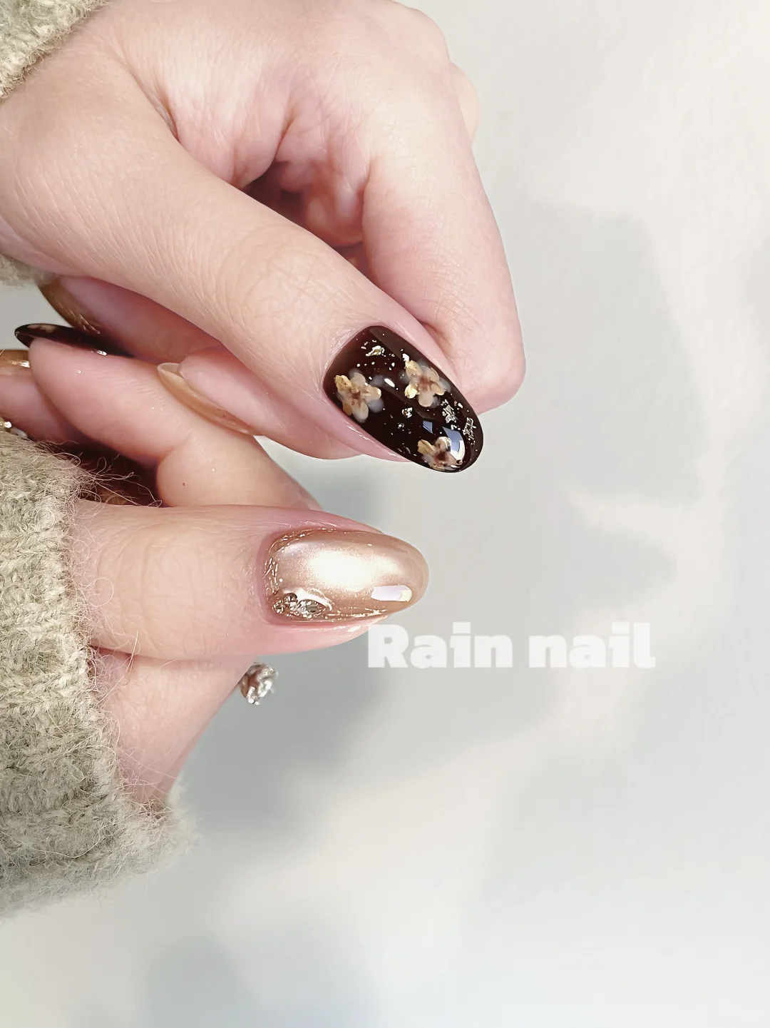 柳州美甲｜金灿灿的好贵气