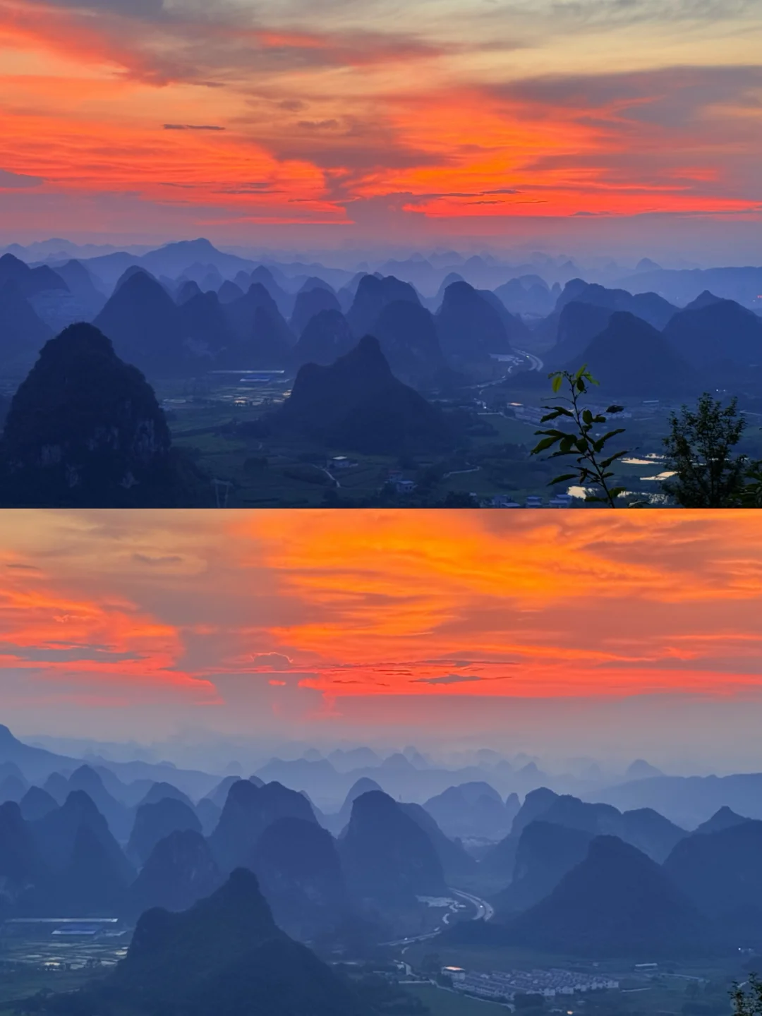 柳州｜赴约绝美千里江山图日落