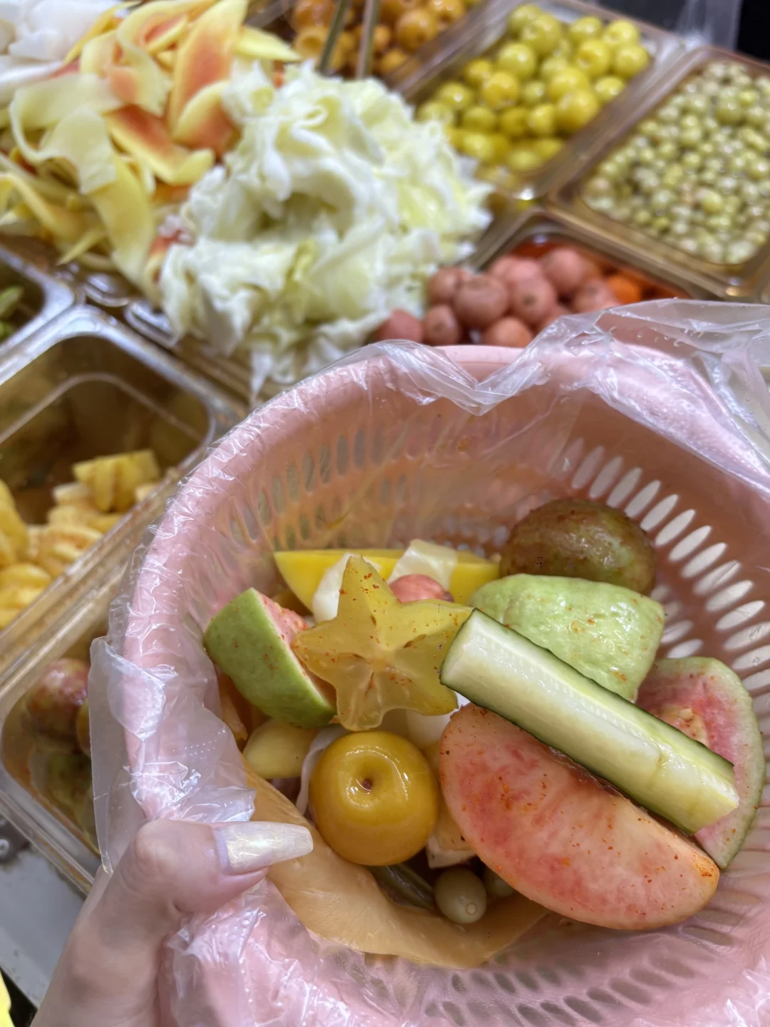 南宁水果真的10元一大堆❗️在这条街走不出来