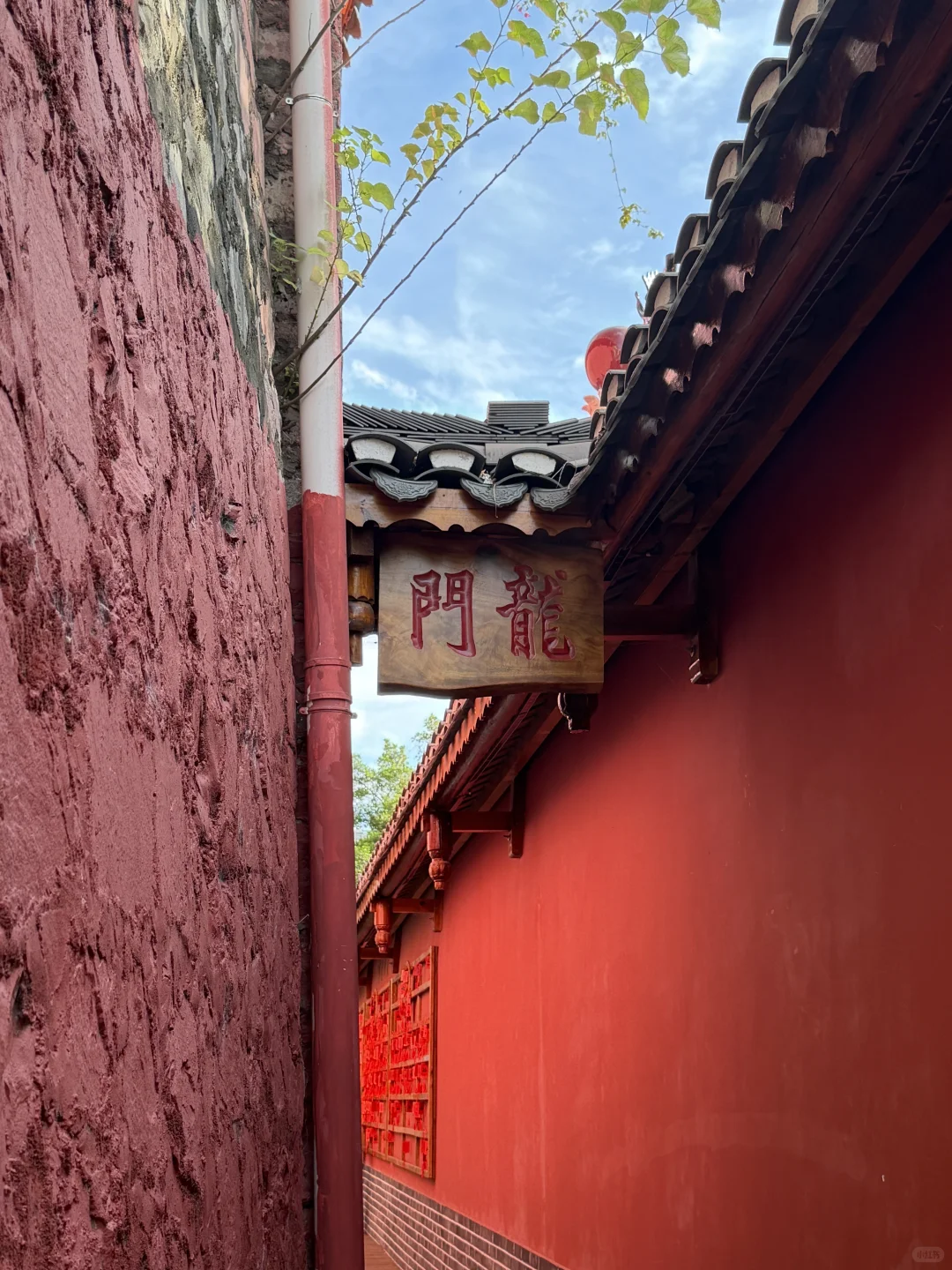 🇨🇳柳州最正的中国红在西来古寺旁的来来居