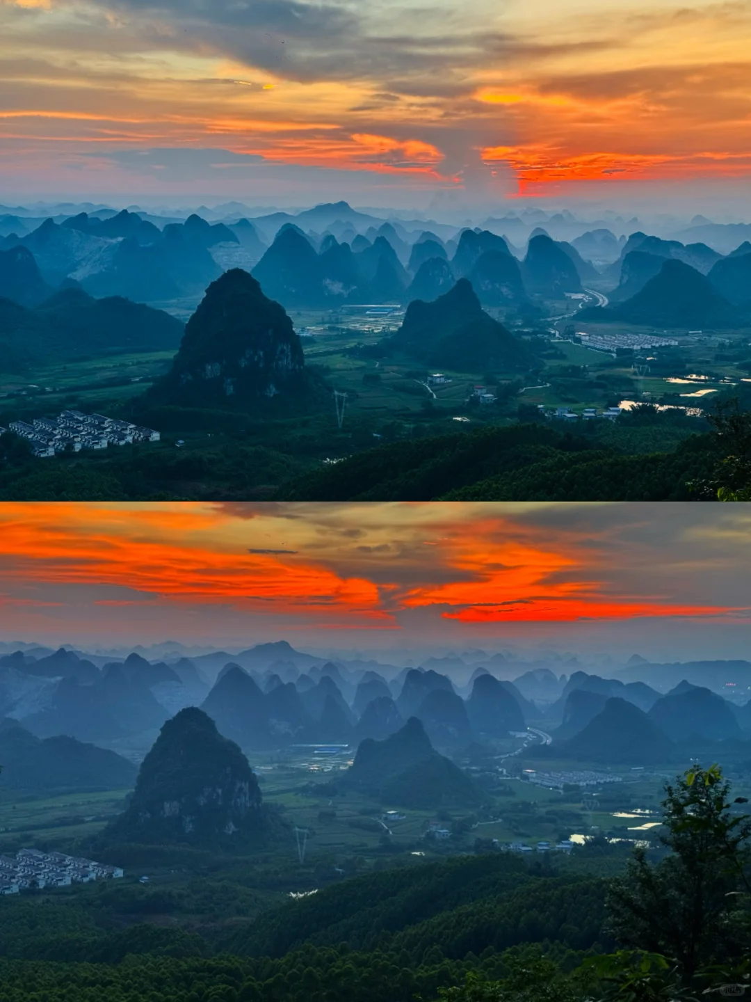 柳州｜赴约绝美千里江山图日落