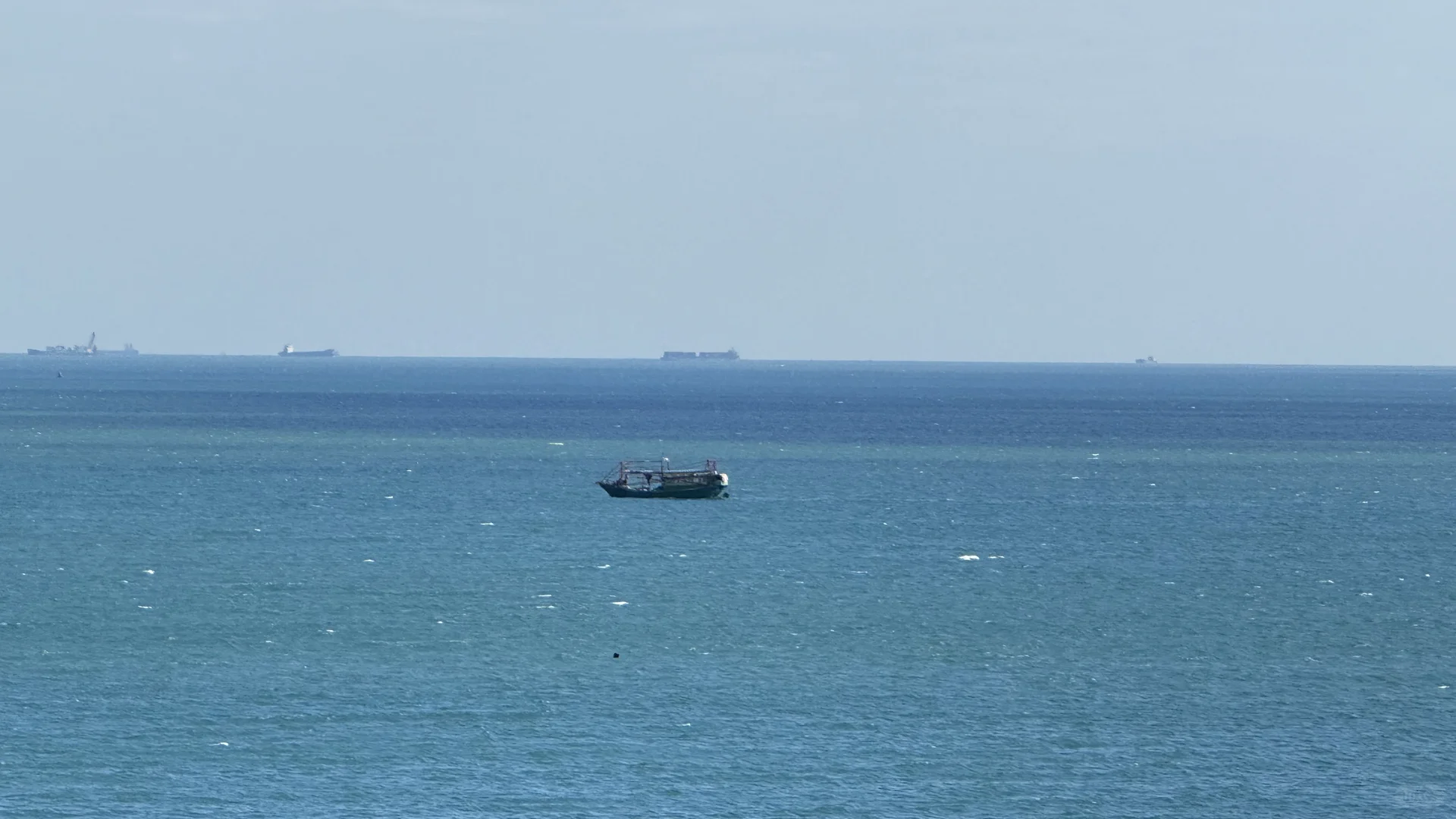 11月21日防城港总算出晴了