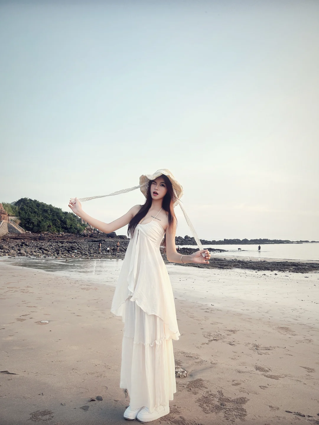 海边🦦在防城港怪石滩拍出了我的人生照片