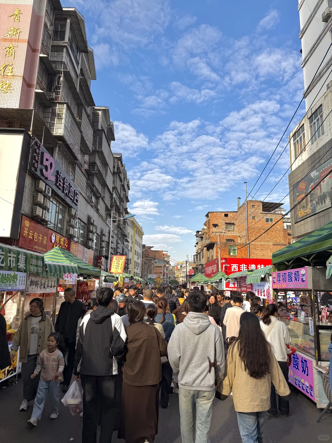 柳州青云民生市场也太好吃了吧！！
