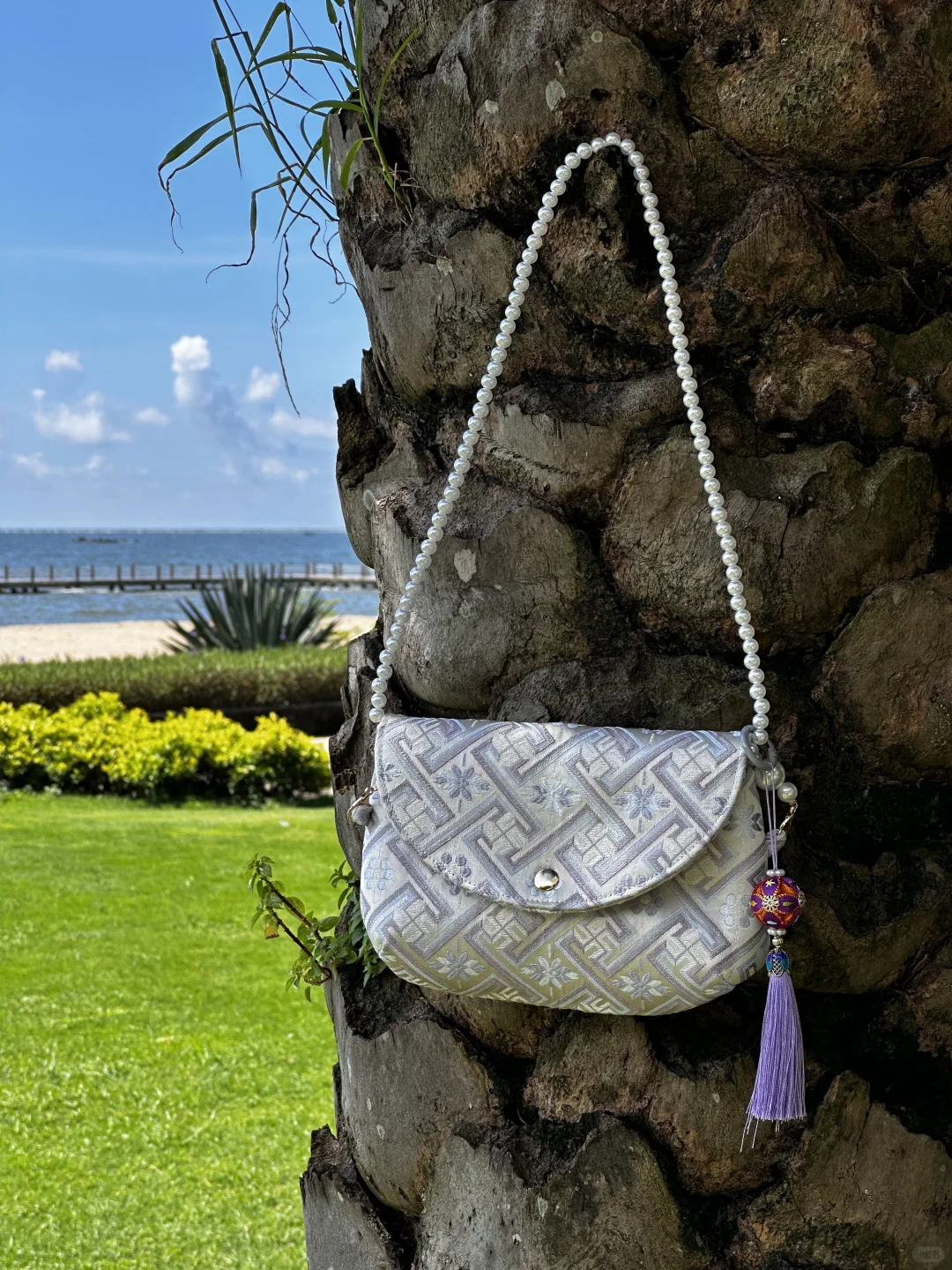 壮锦很美，广西的海也是