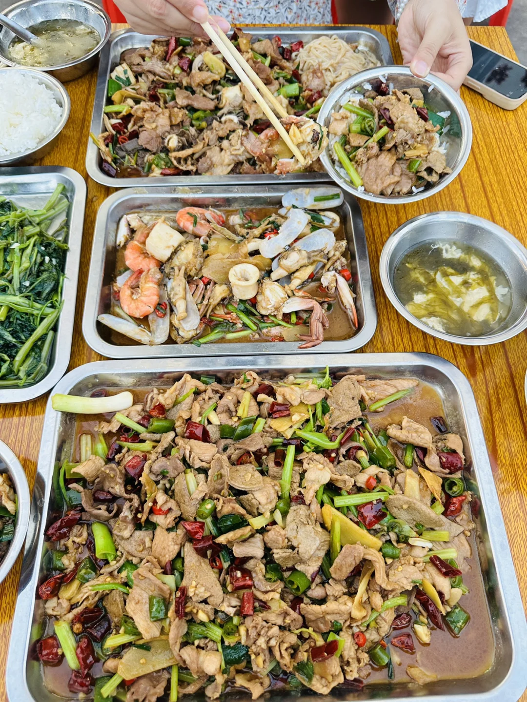 防城港这家大排档！等麻了但值哭了！