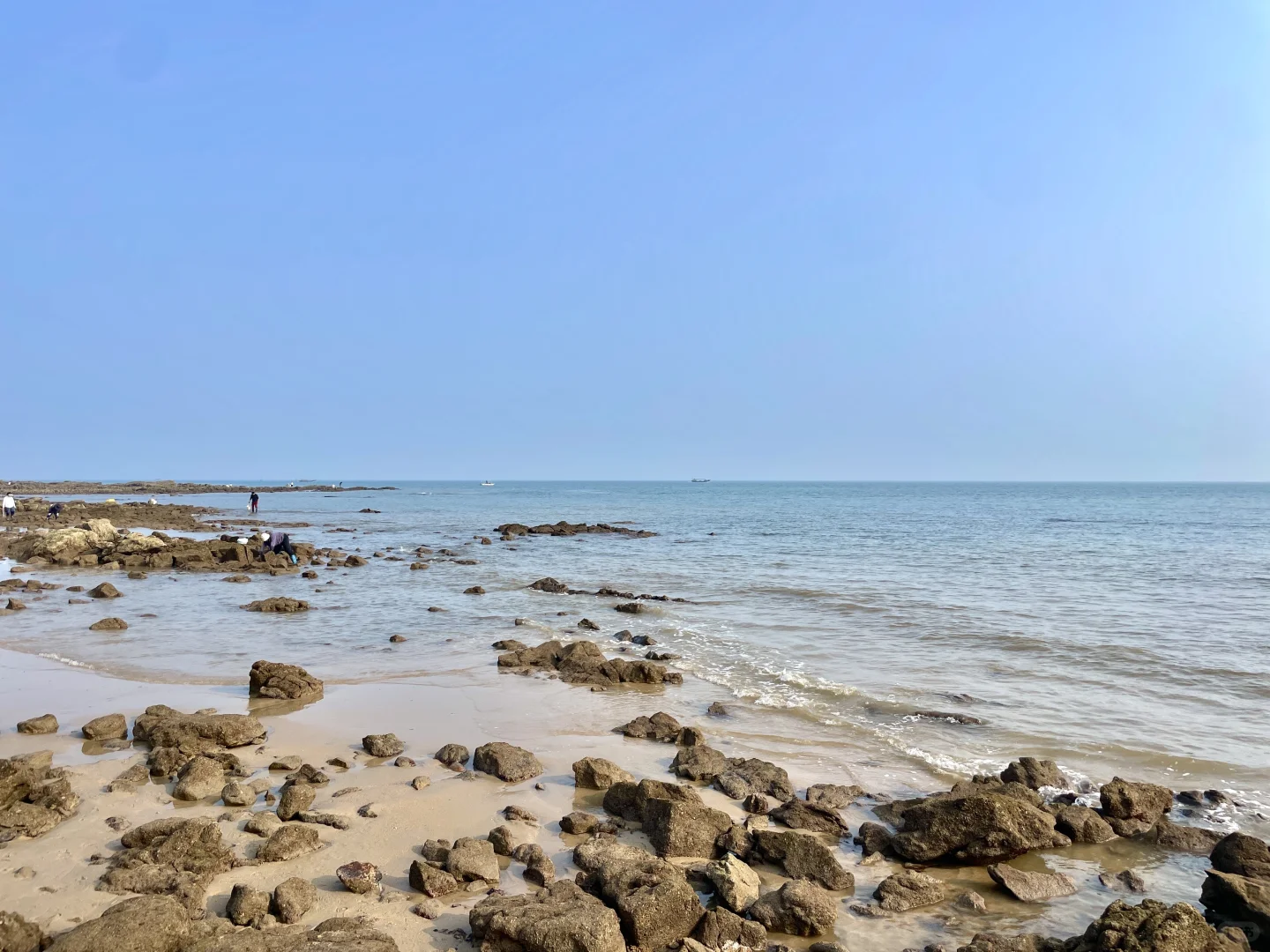 再也不来防城港赶海了