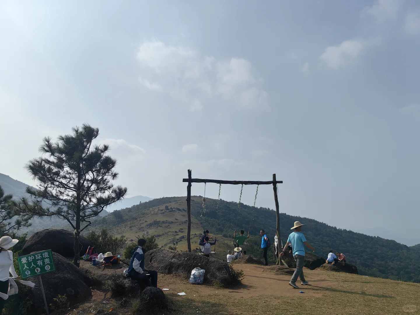 打卡防城港望洲顶