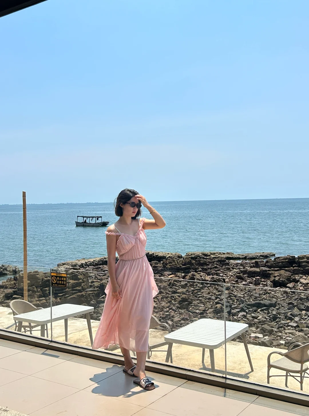 终于住到海边啦，太幸福了！