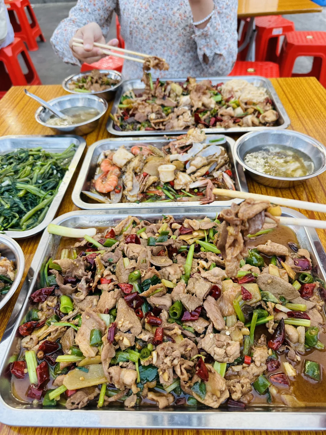 防城港这家大排档！等麻了但值哭了！